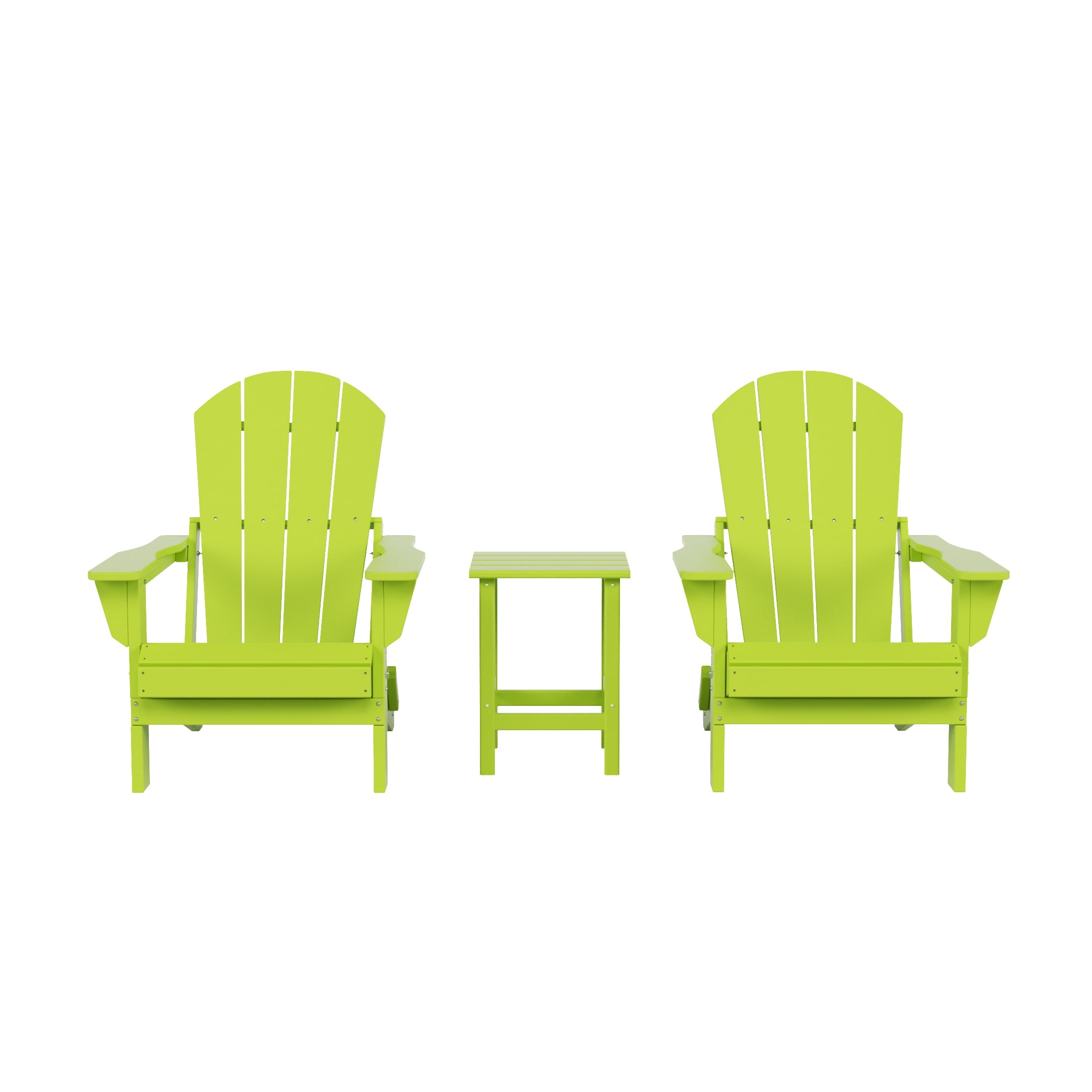 Westin Furniture 2001-AC2-CS-LM 3 -Piece Patio Conversation Set
