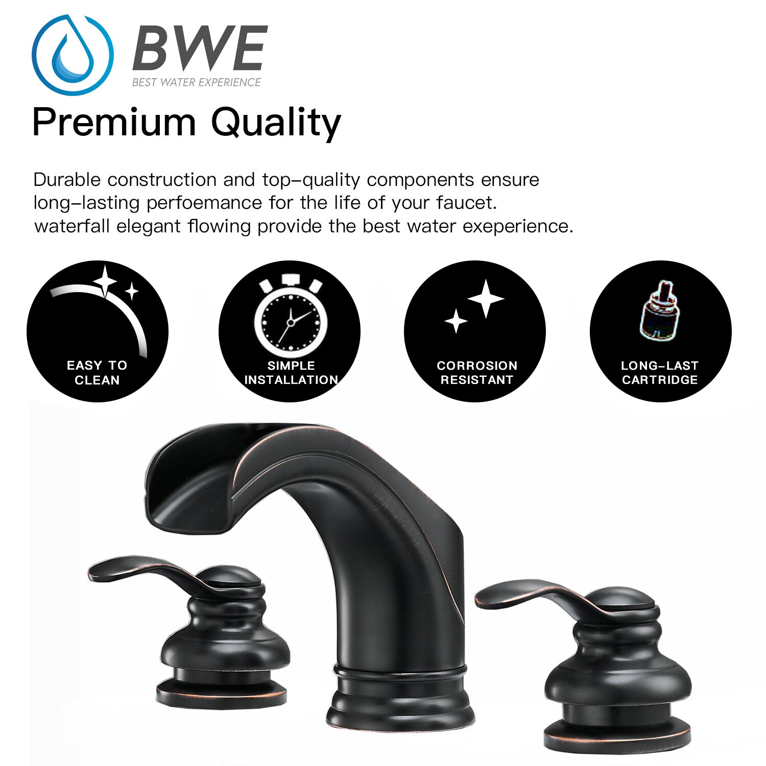 BWE A-96562-ORB Lavatory-Faucets - View #9
