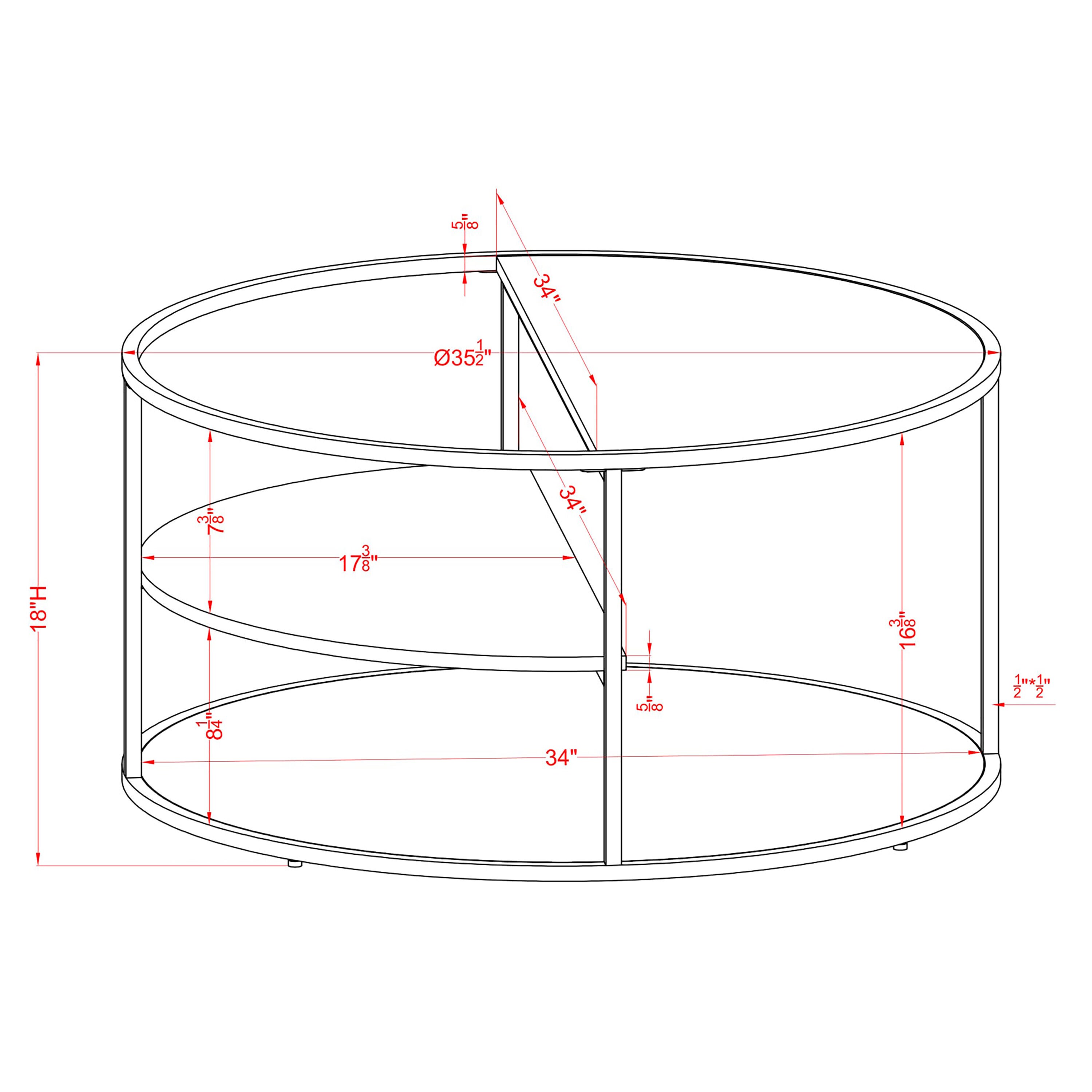 Furniture of America IDF-4396GY-2PC Accent-Table-Sets - View #7
