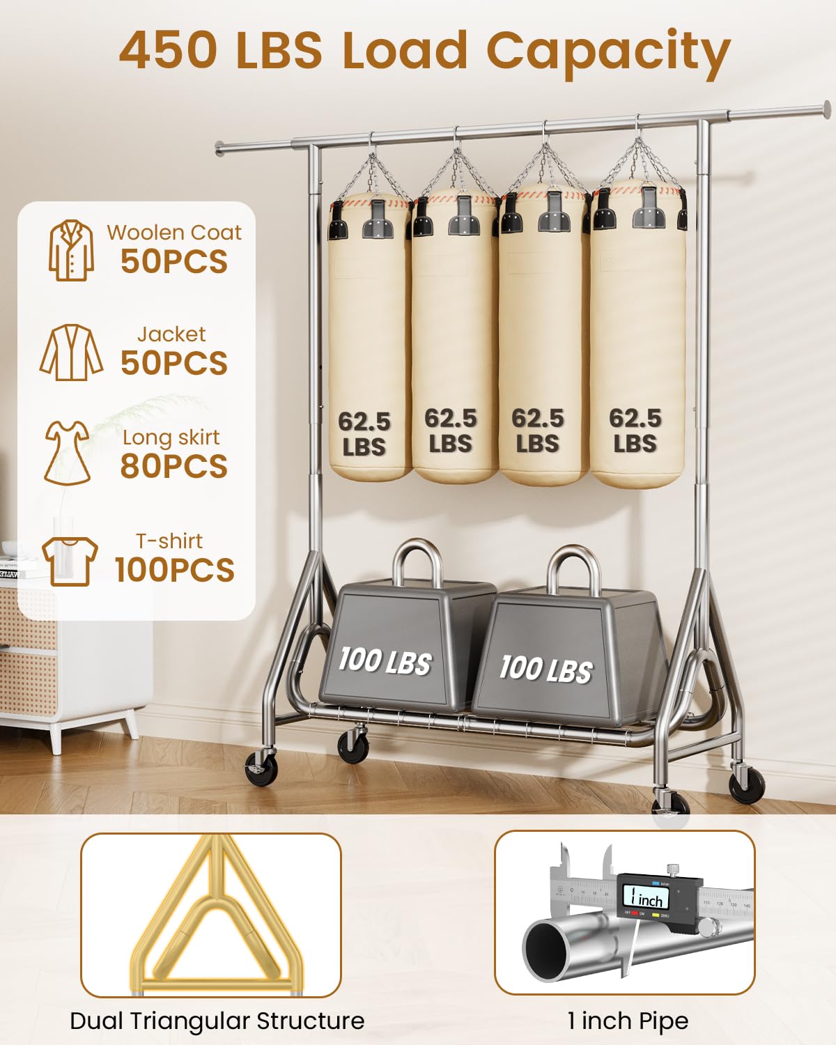 SenQWFa LDC0810Q282 Coatrack-Stands-Pedestals - View #3