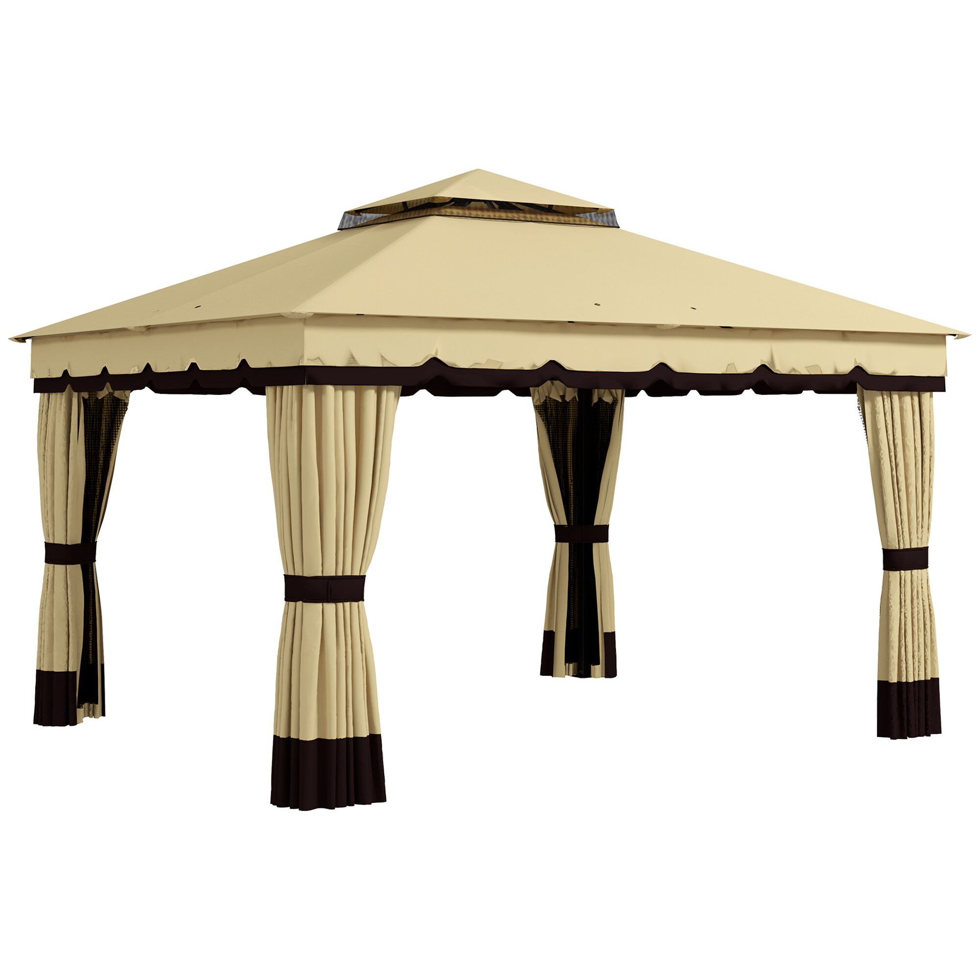 LUXEYARD DS-M-BAC06918 Wood-Resin-Gazebos - View #12
