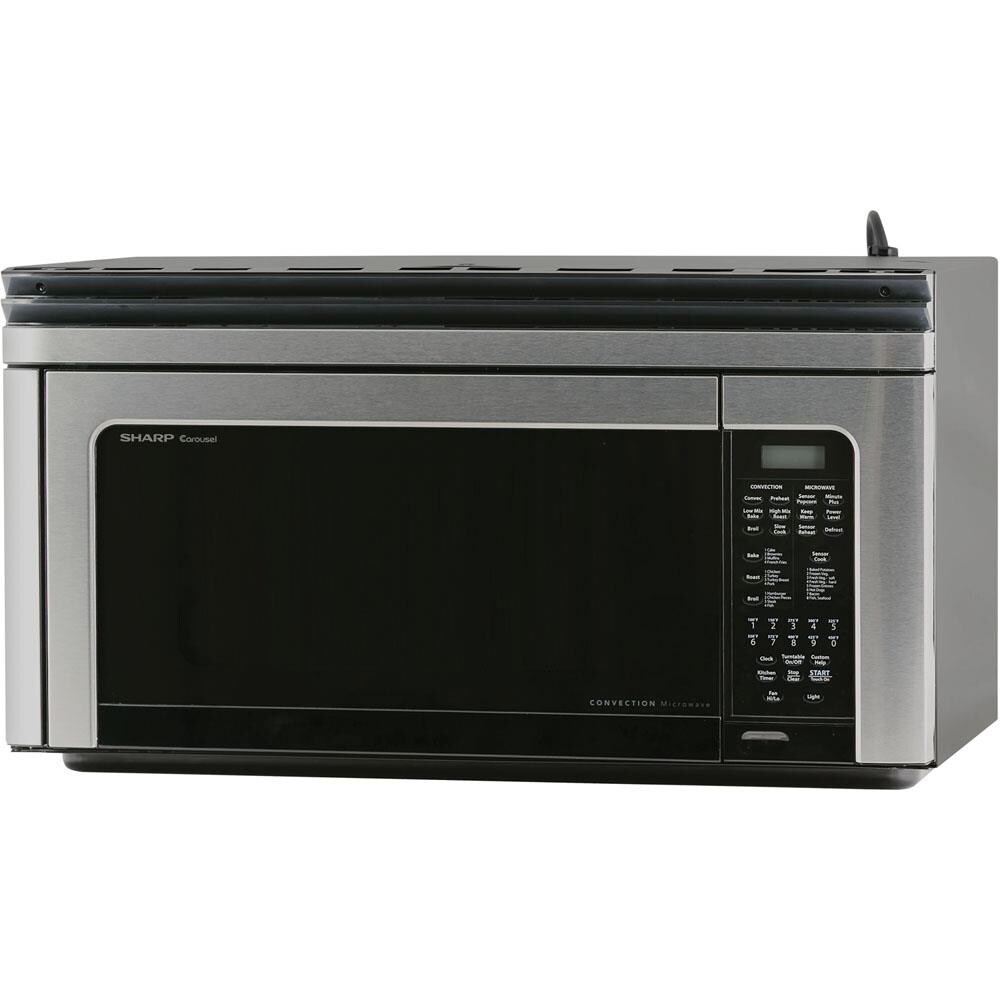 Sharp 1.1 Cu. ft. Stainless Steel Convection Over-the-range Microwave Oven