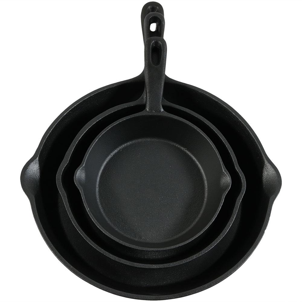 Sunnydaze Decor Black Large Cast Iron Deep Dutch Oven Pre Seasoned - Large  12 8-Quart Pot