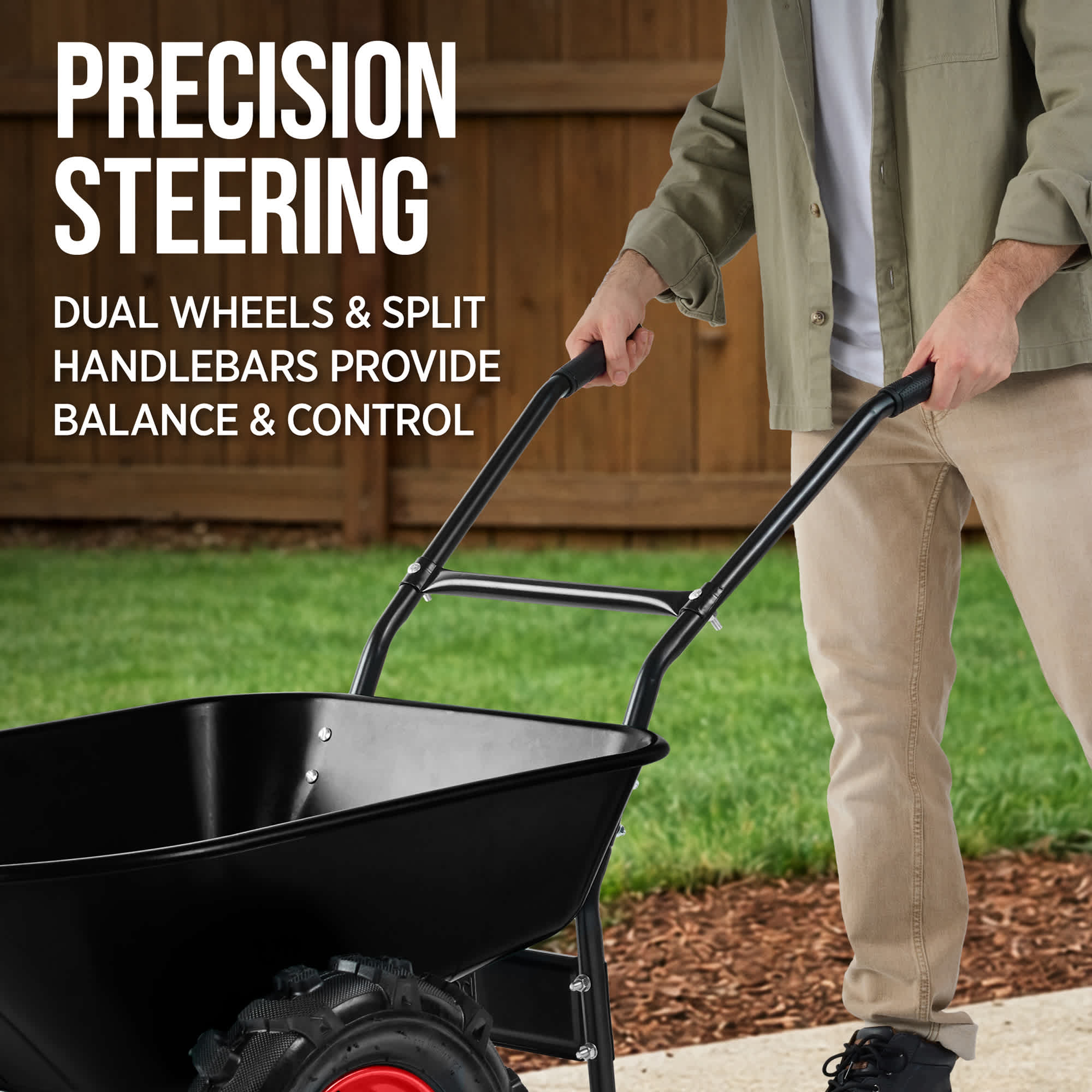 Best Choice Products SKY11879 wheelbarrow - View #6