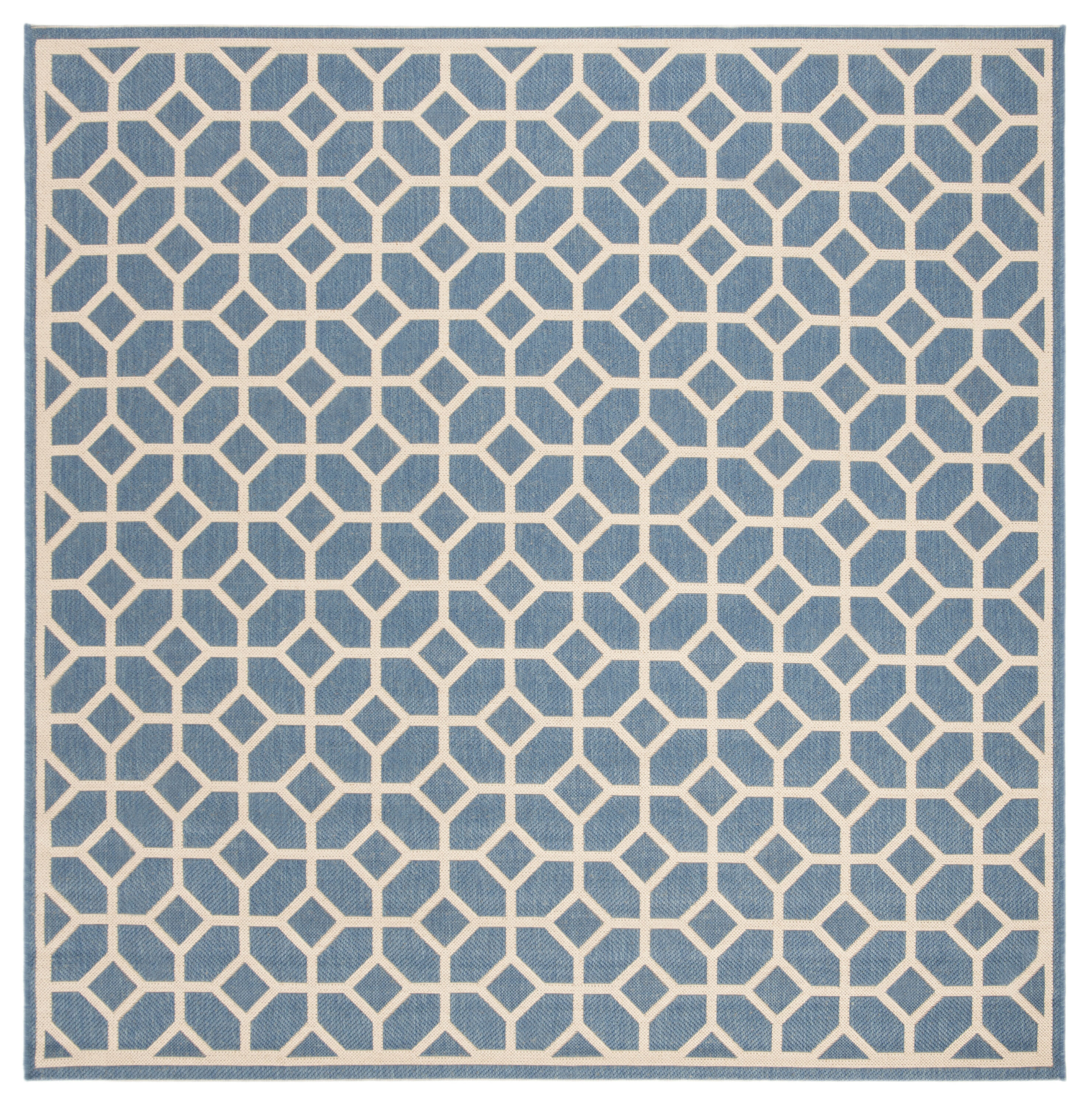Safavieh - Linden 127M Blue Cream 7 X 7 Area Rug