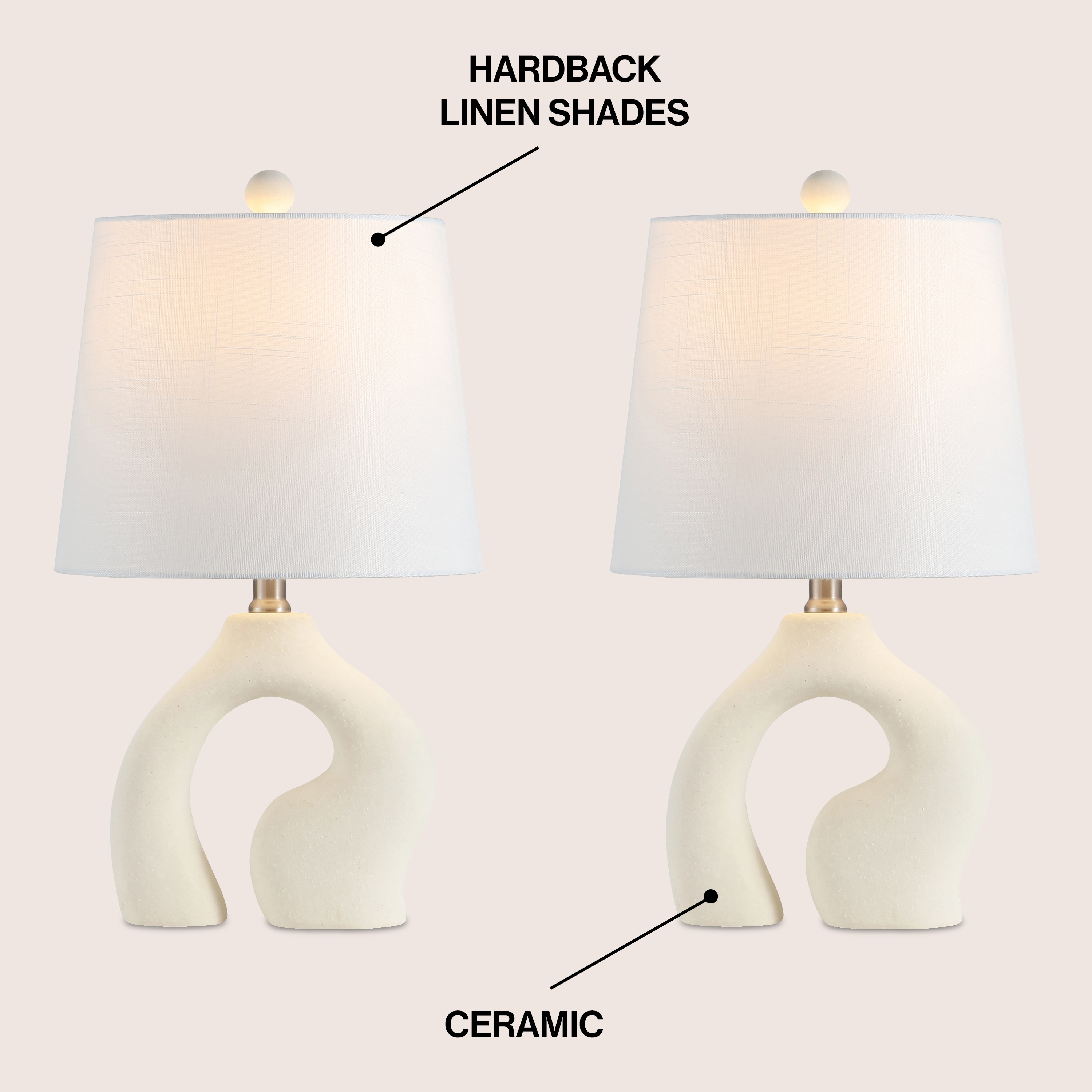 JONATHAN  Y JYL5504A-SET2 Table-Lamps - View #3