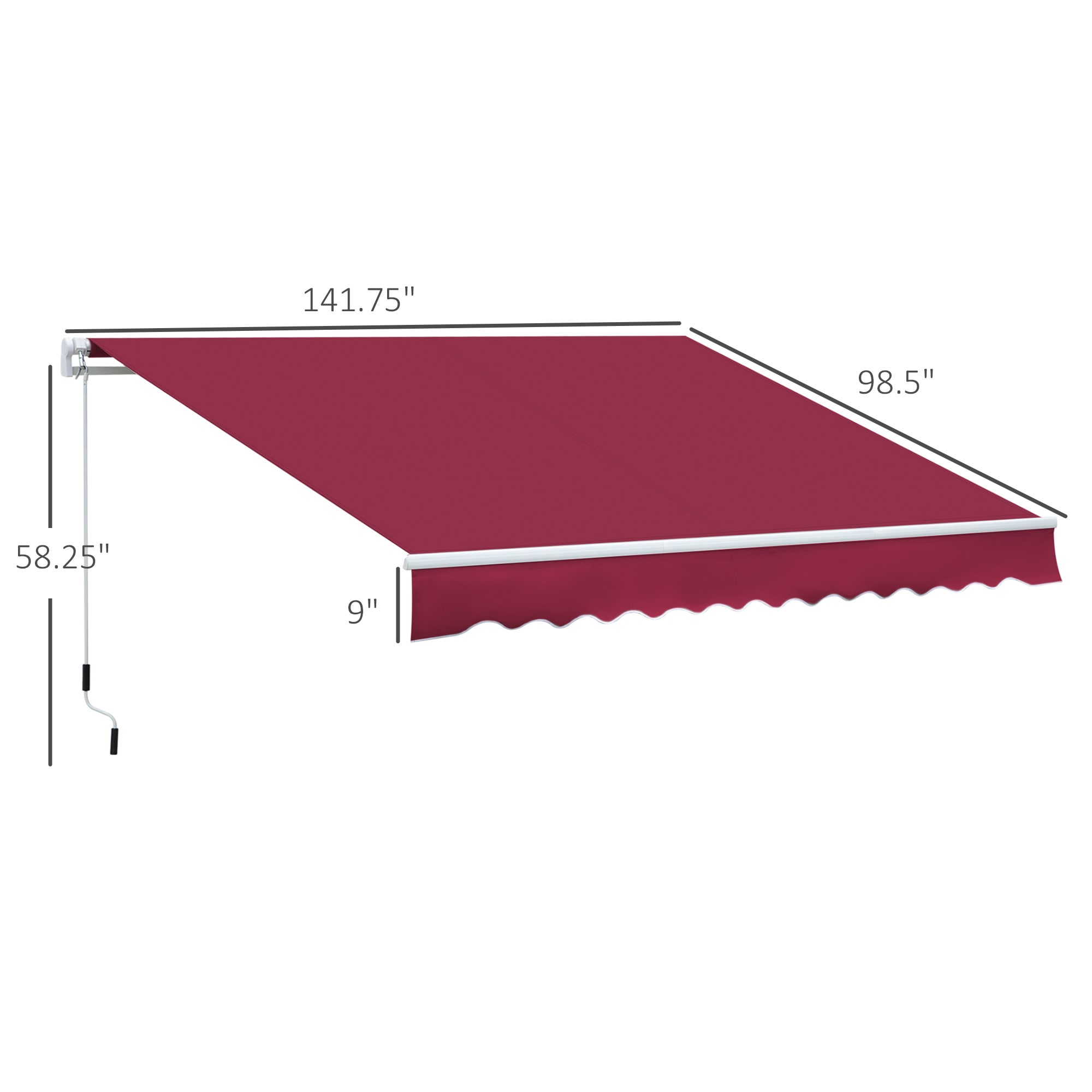 WELLFOR GASAW007 awnings - View #6