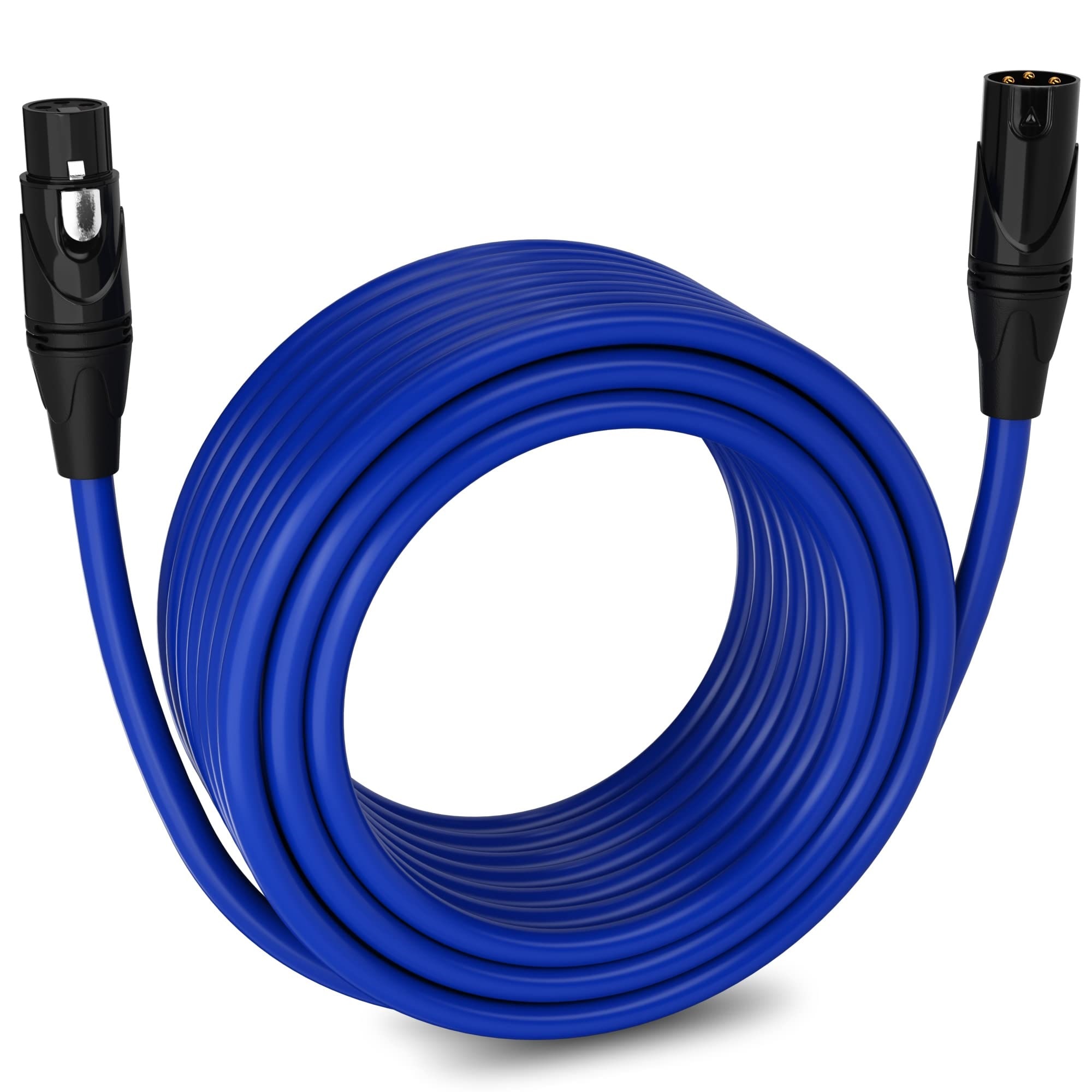 LyxPro 75 ft Balanced XLR Cable - Male to Female - 3 Pin Microphone Cable