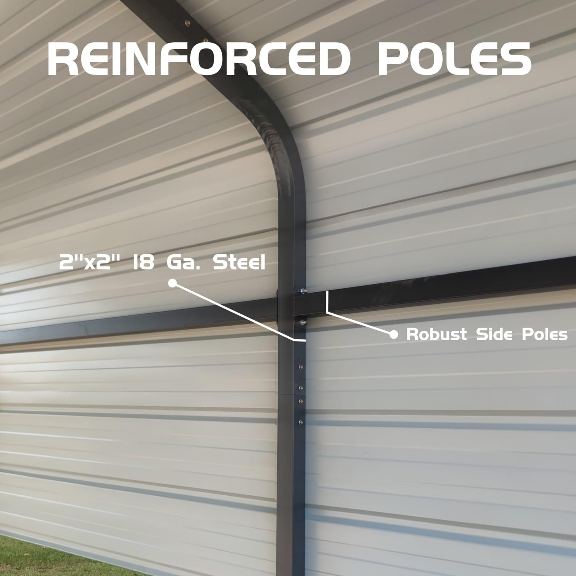 Garvee CK2-7TK2GOPSBY-YBY5K Carport-Covers - View #4