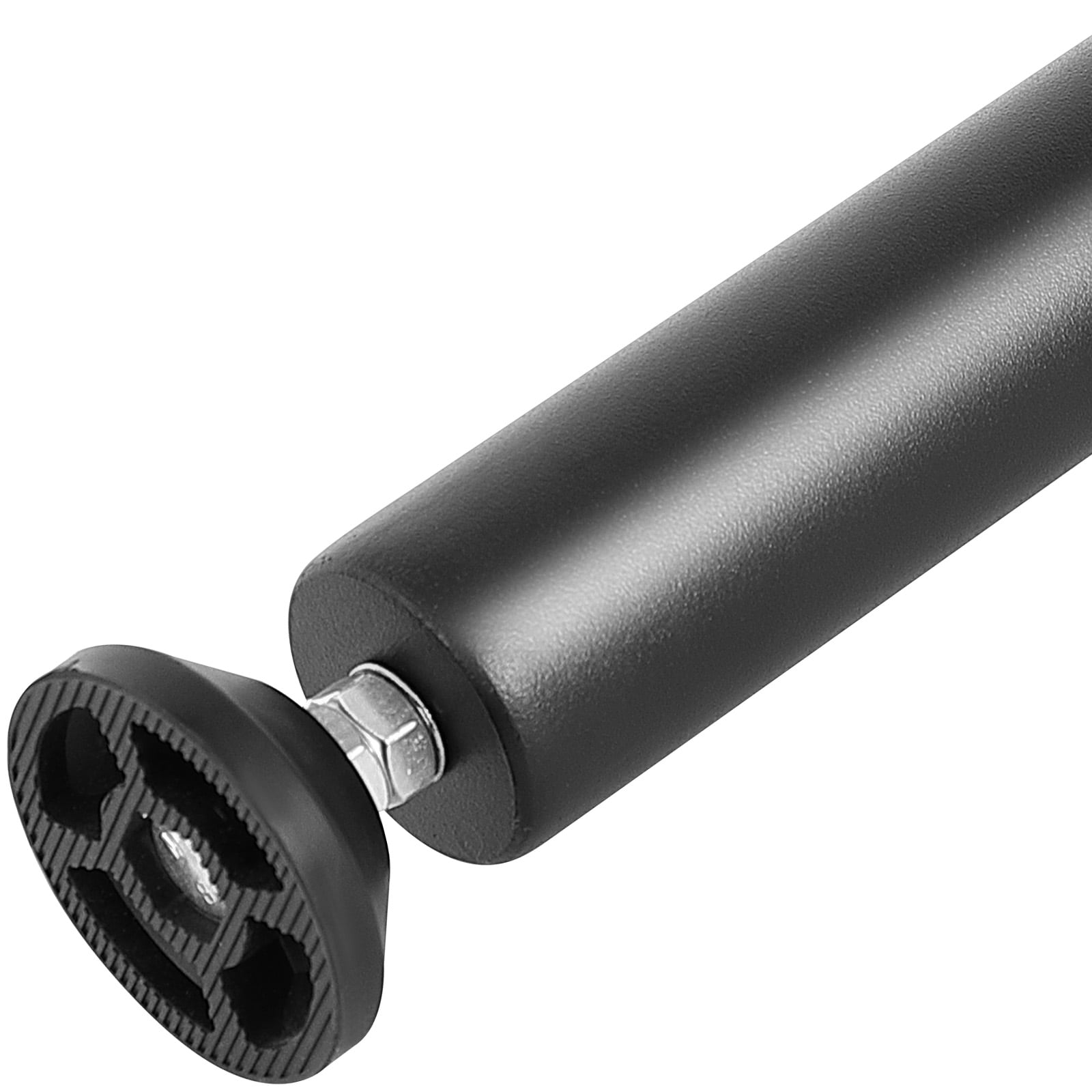 Black 16'' Adjustable Solid Steel Desk Legs Set of 4