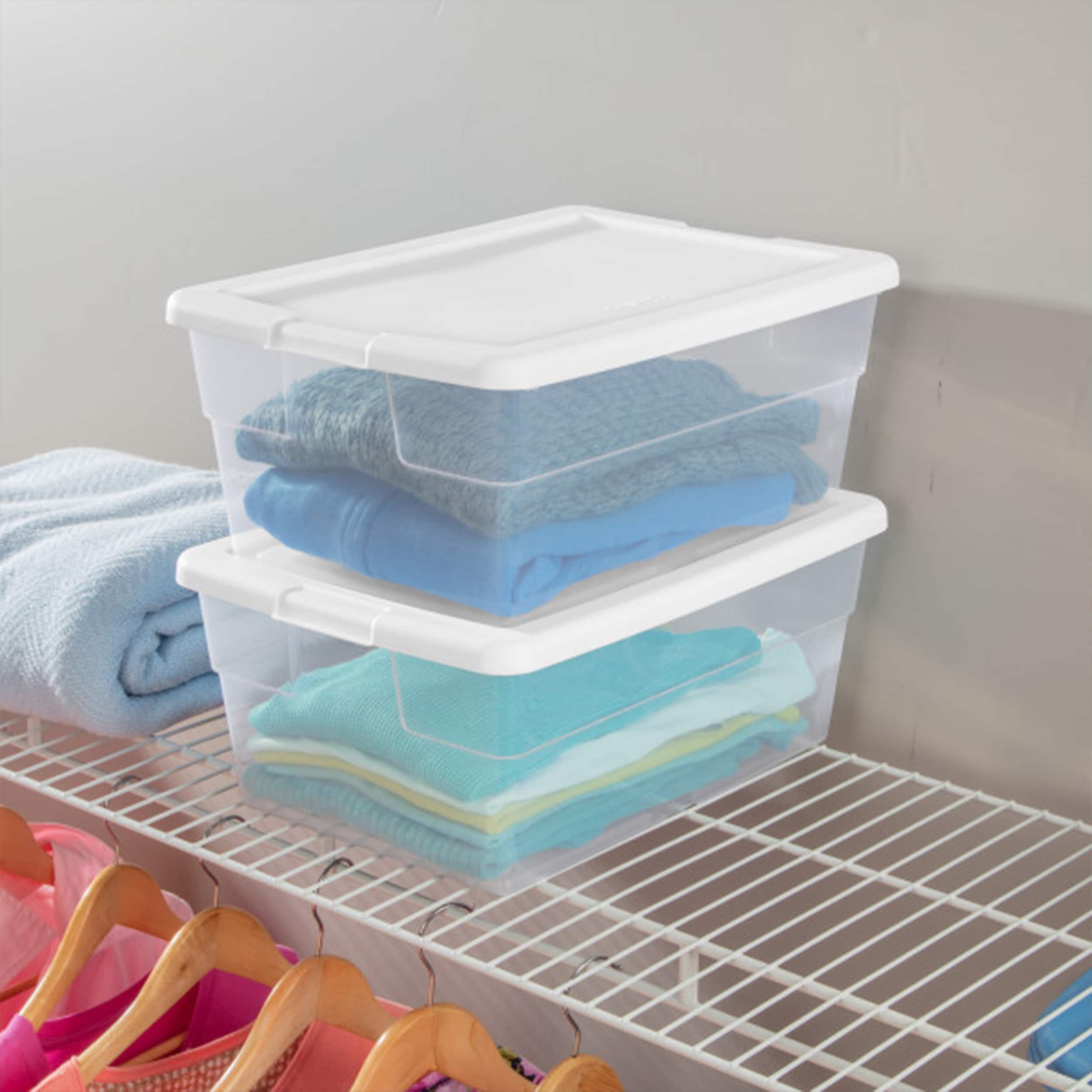 Sterilite 52683 Plastic-Storage-Totes - View #4