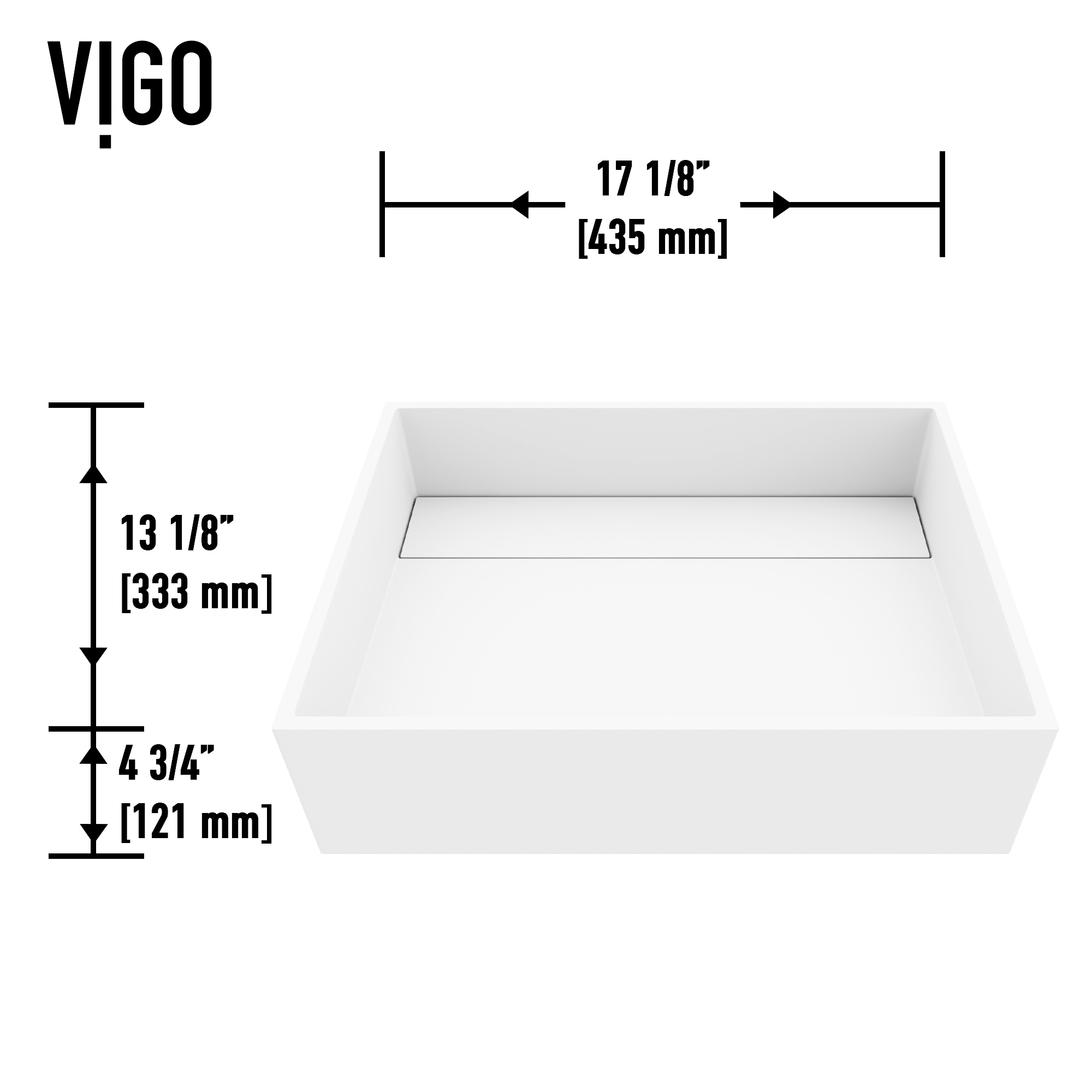 VIGO VGT2038 Bath-Sink - View #8