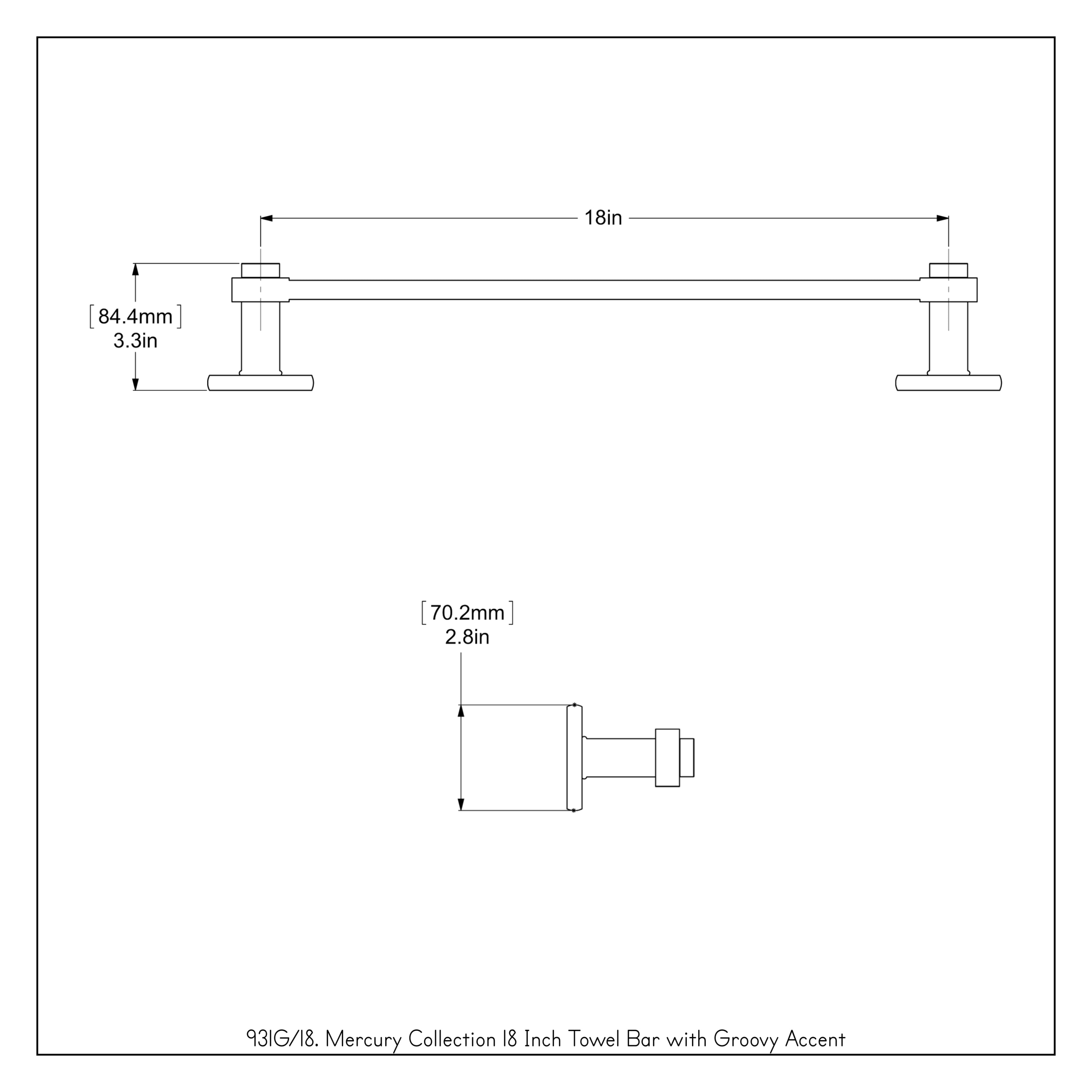 Allied Brass 931G/18-VB d060350 - View #3