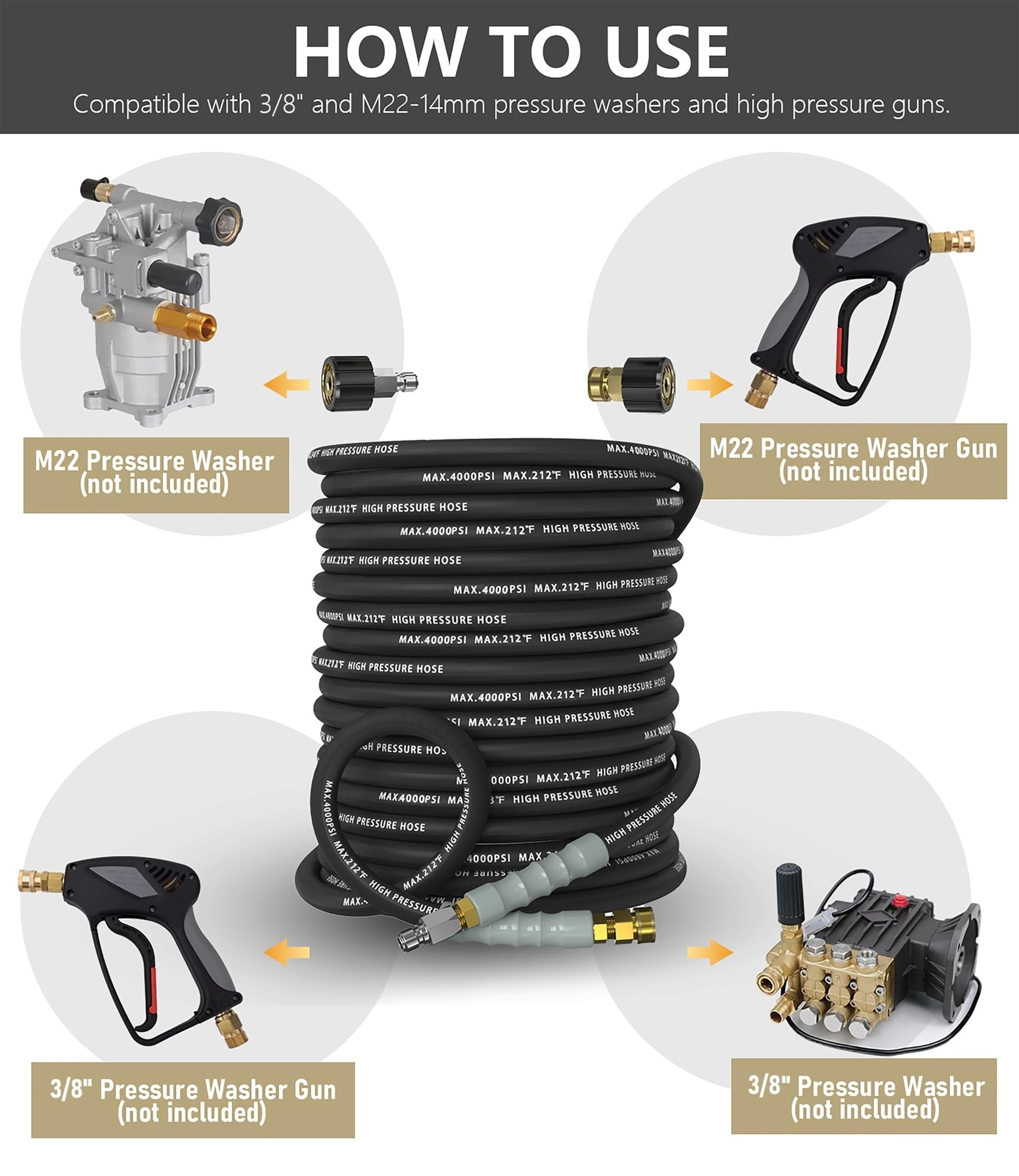 Afoxsos LAF0507A11 Pw-Hoses - View #8