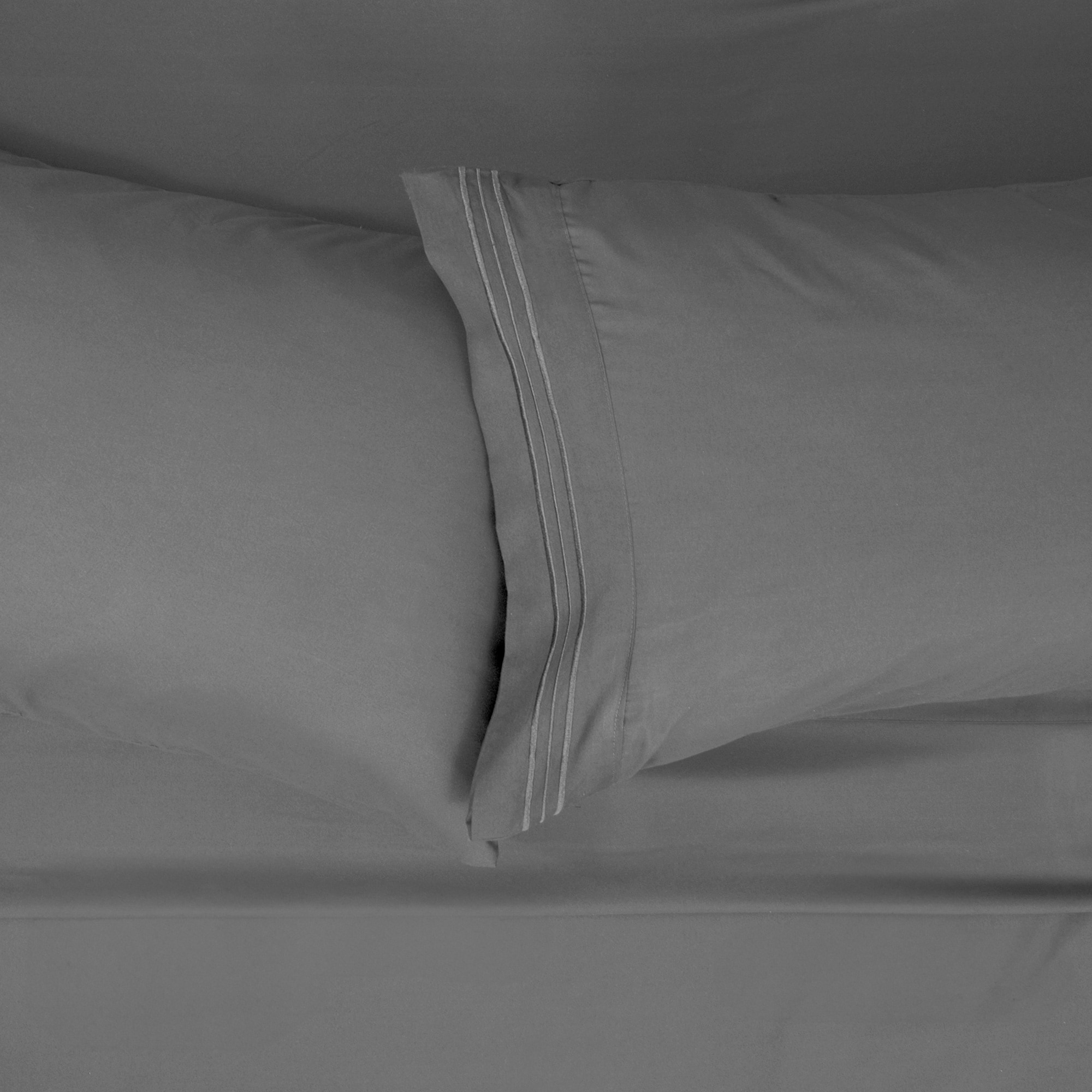 Sweet Home Collection LOW-4P-SH-CK-GRY Sheet-Sets - View #3