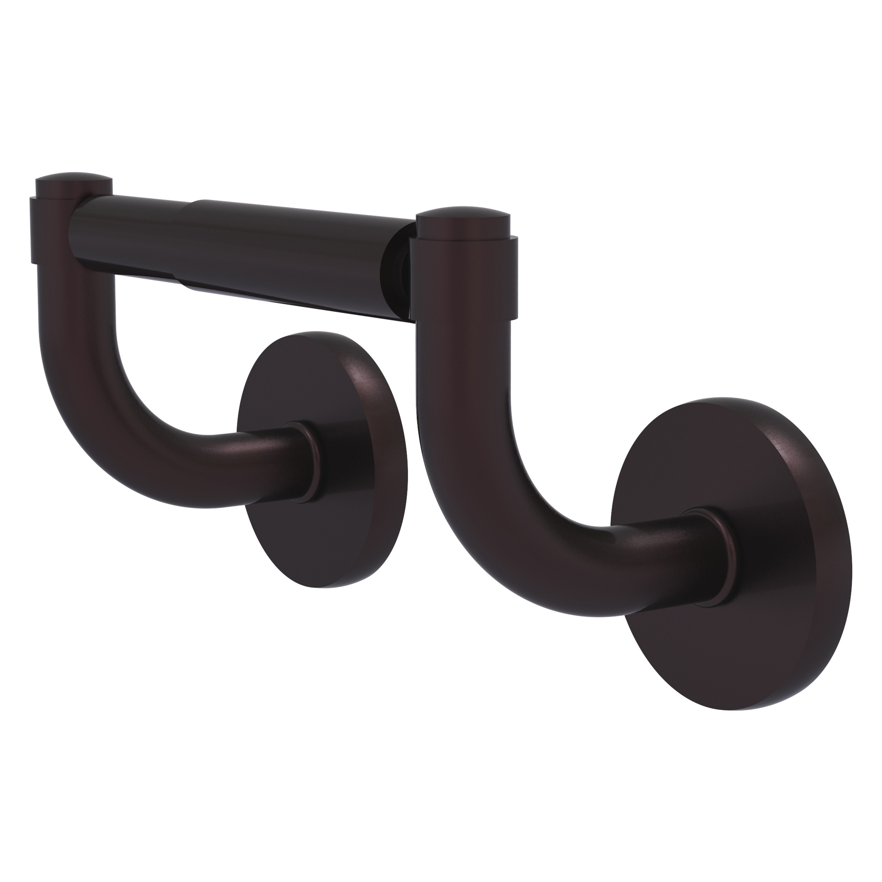 Allied Brass RM-24-ABZ Remi Antique Bronze Wall mount Double post Toilet Paper Holder 1 -Rolls