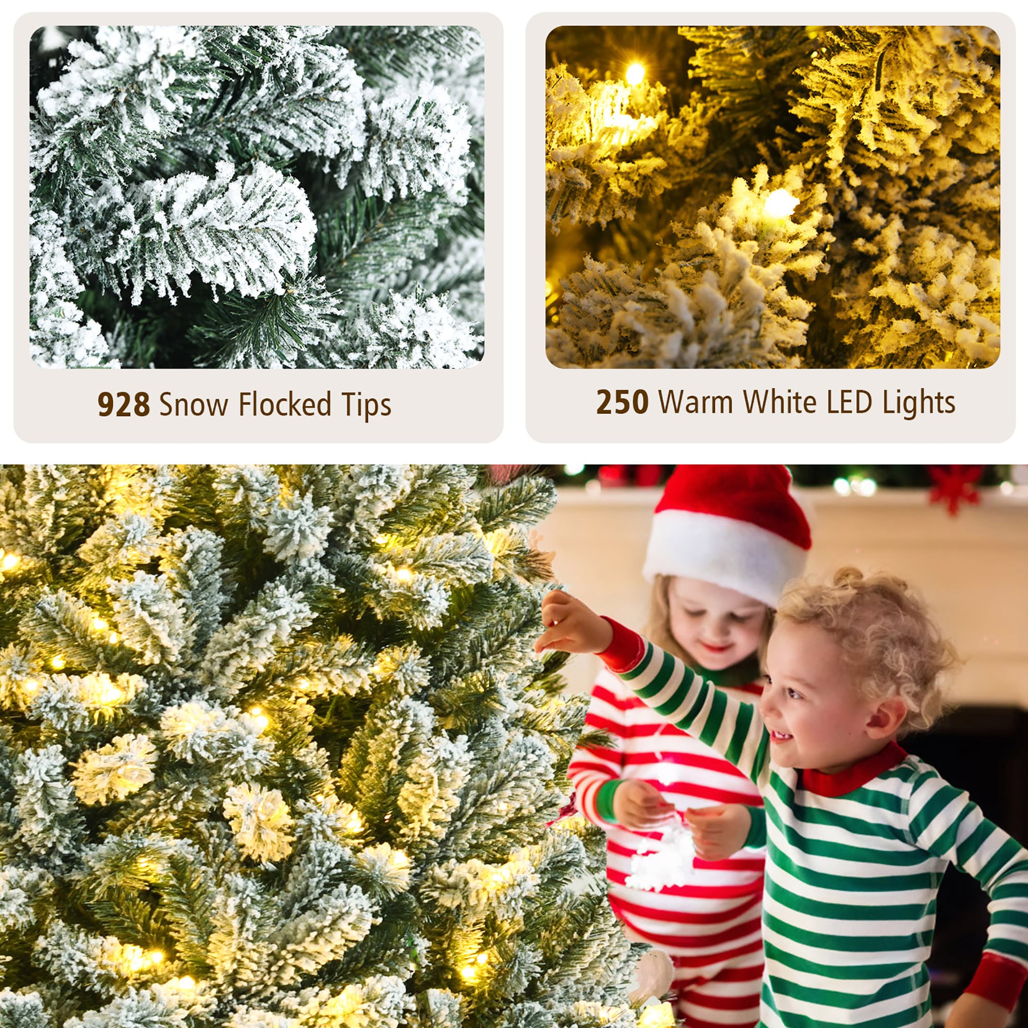 Costway CM23442US Artificial-Christmas-Trees - View #7