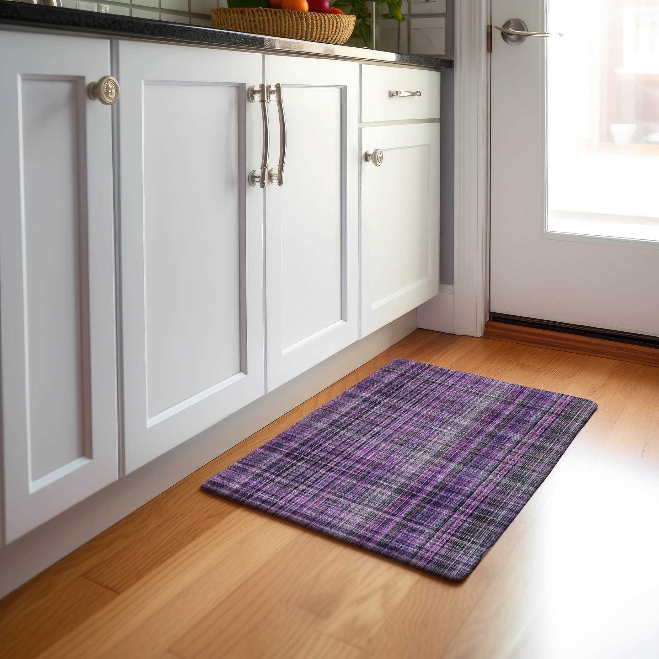 Addison Rugs AMF501YE5X8 Mayfield AMF501YE 5 x 7 (ft) Loomed Polyester Yellow Rectangular Indoor Abstract Machine washable Area rug