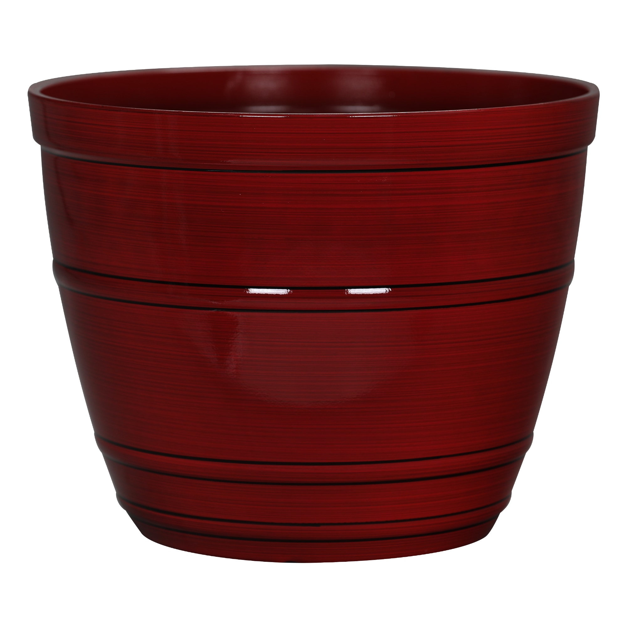 Agfabric 6 in. x 5.3 in. Plant Pots Small Plastic Plants Nursery Pot/Pots Plant Container Seed Starting Pots Red, (100-Pack), Brick Red