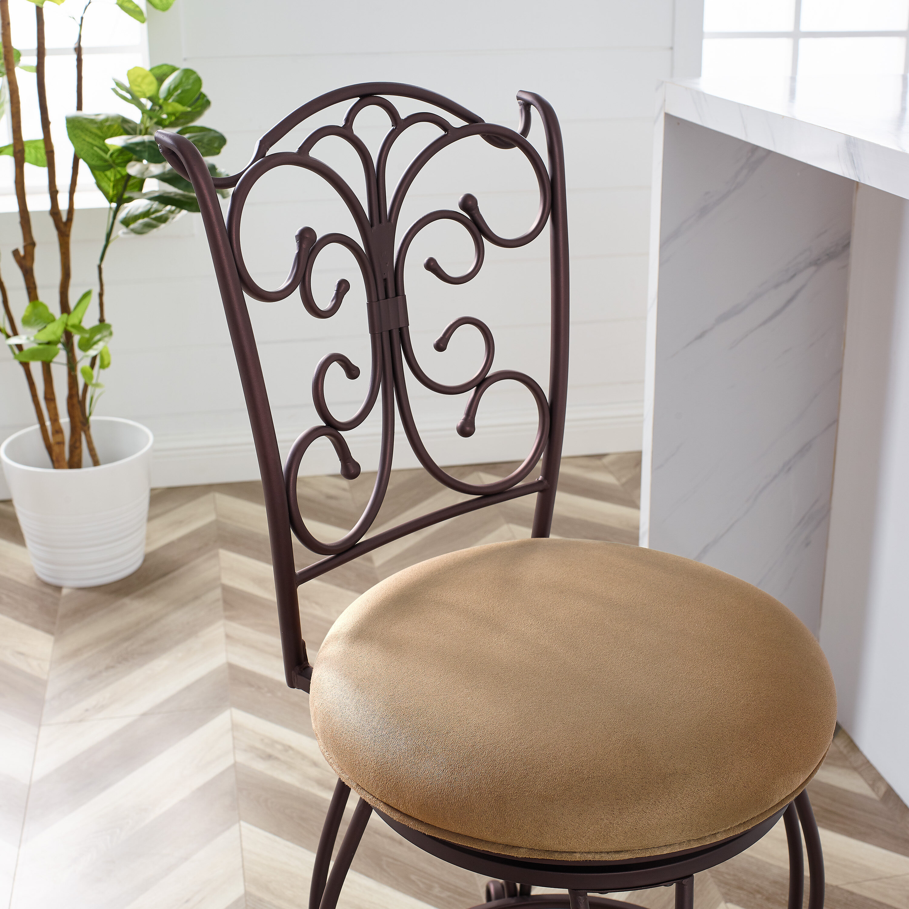 Linon 02790MTL-01-KD-U stools - View #4