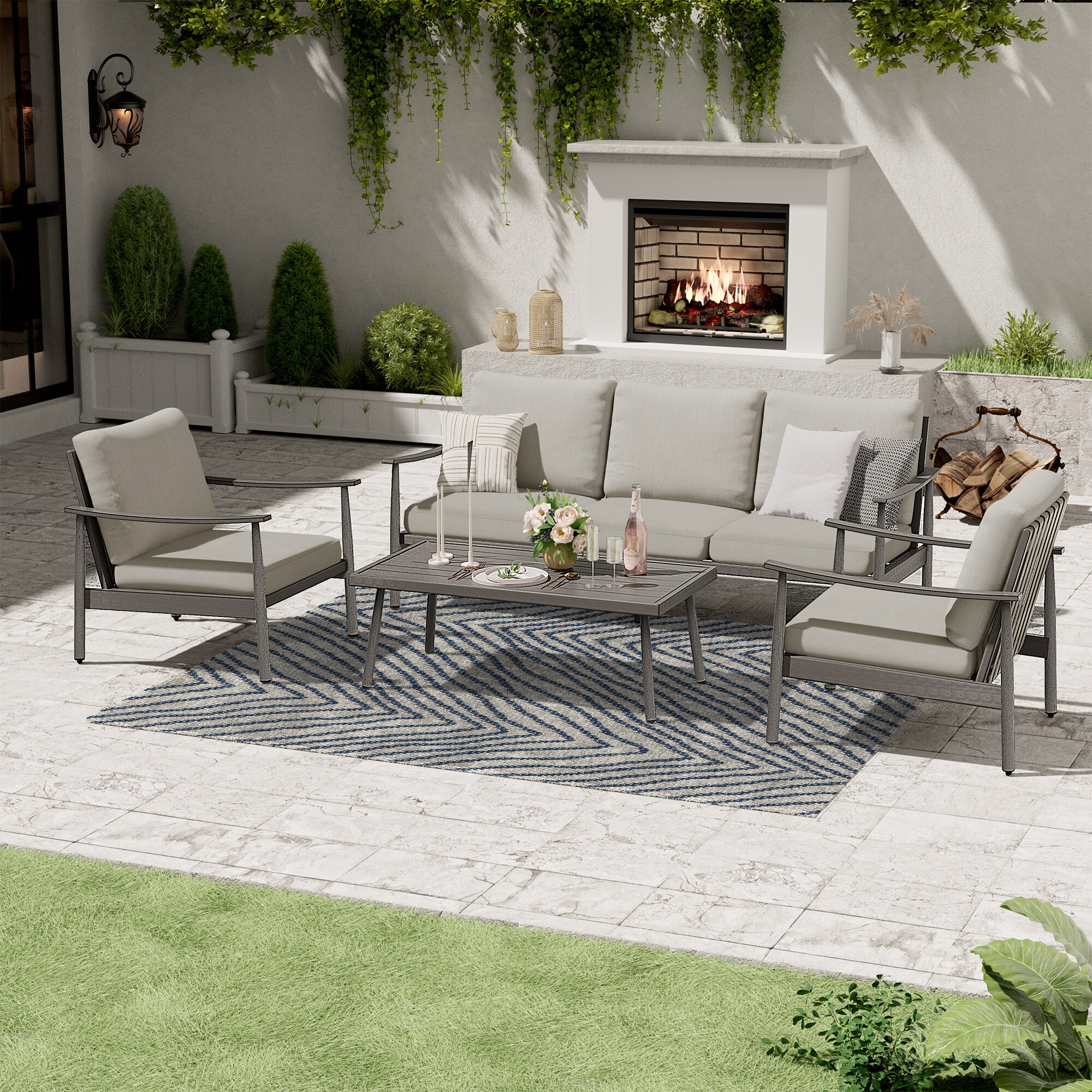  EL-SF4-GG-B2-WL3 Patio-Conversation-Sets - View #8