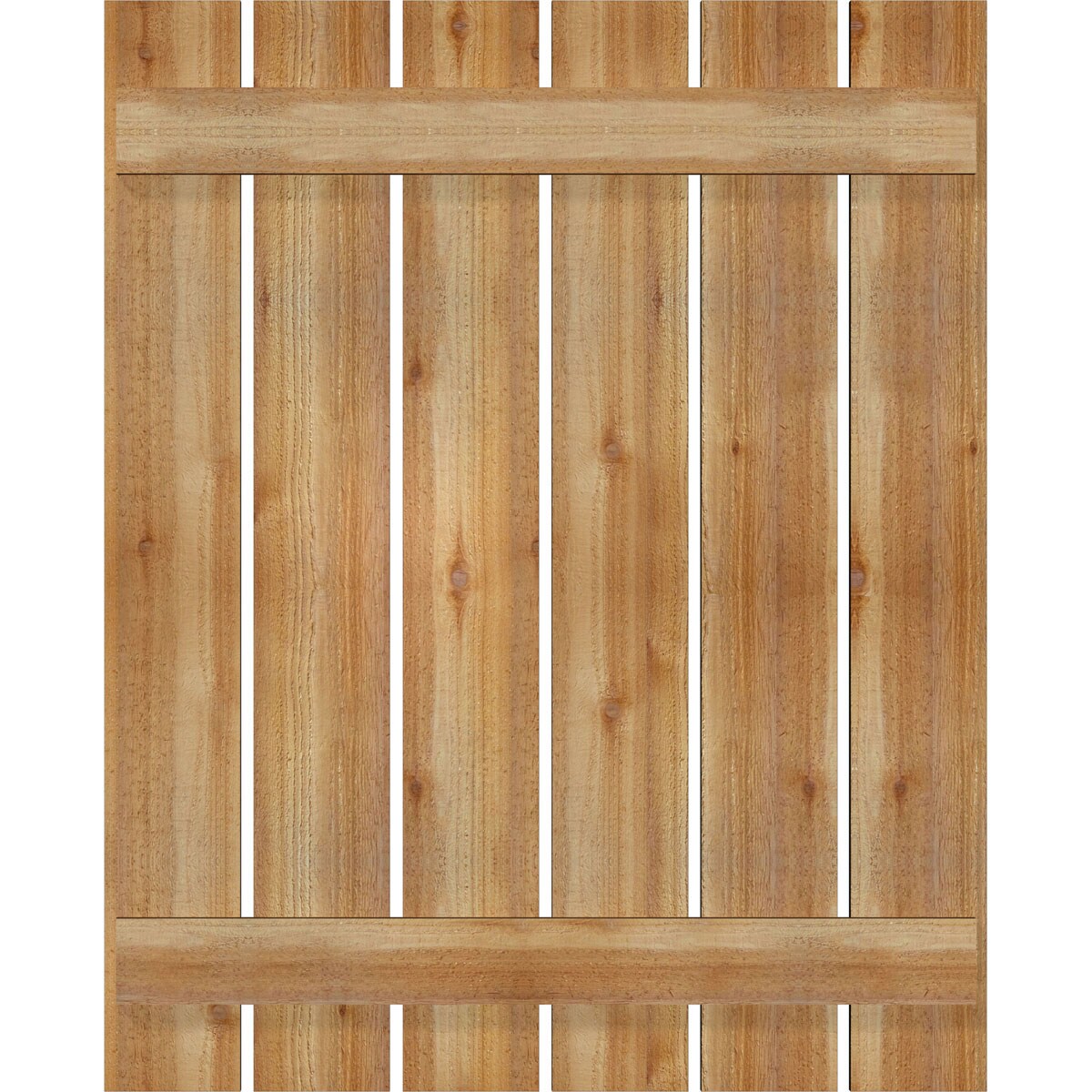 Ekena Millwork RBS06S35X043RWR Exterior-Shutters - View #5