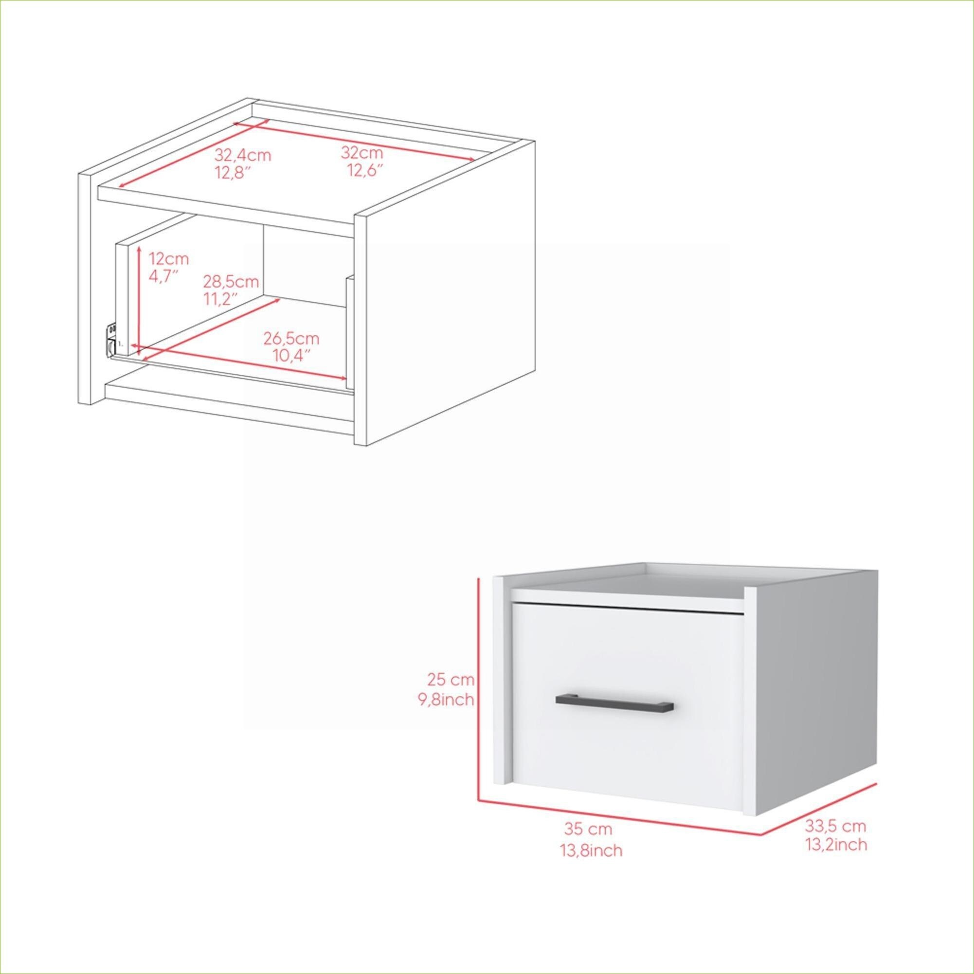 Watnature QZLGX6WB5IME nightstands - View #4