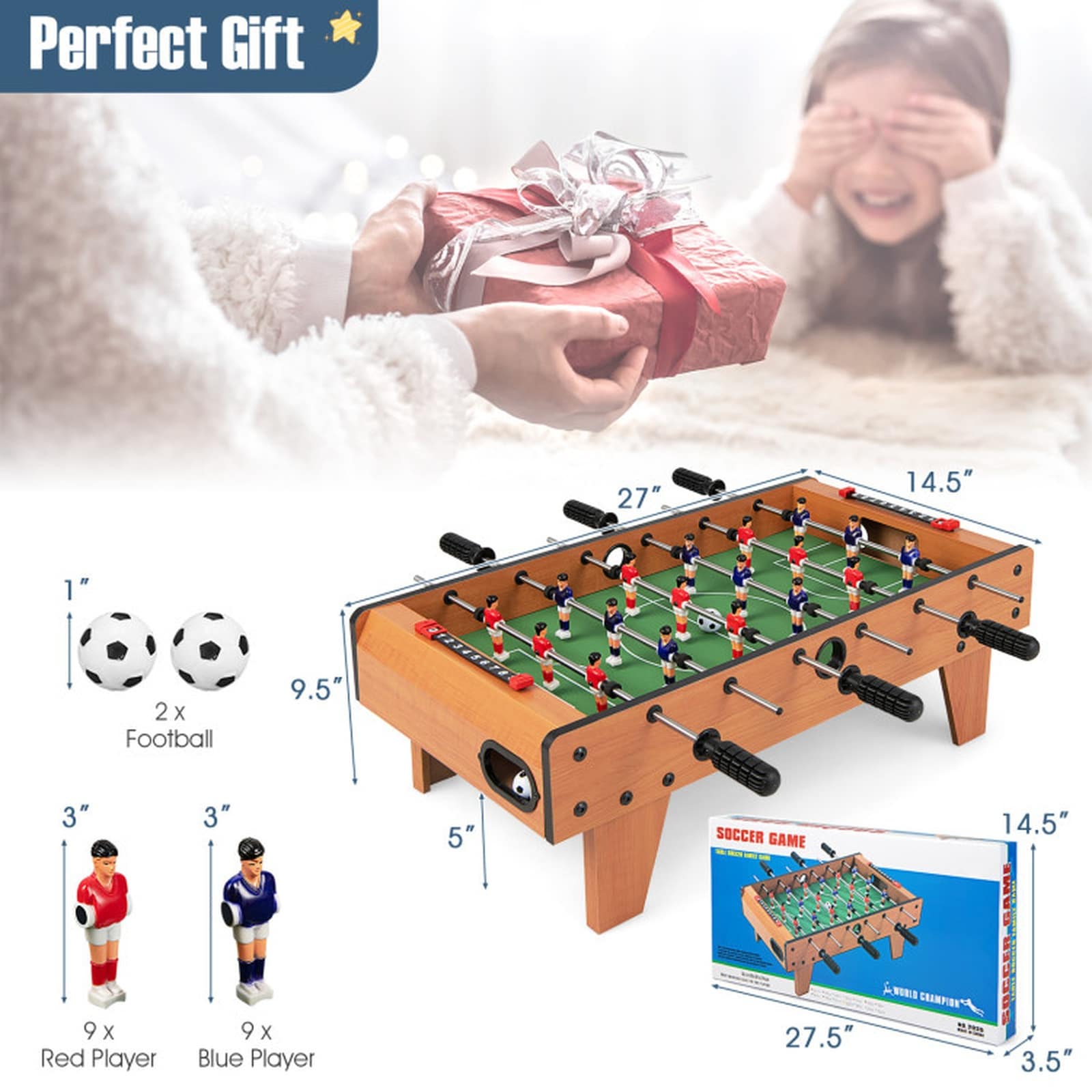 SUGIFT LW038SUGHY006 Foosball-Tables - View #3