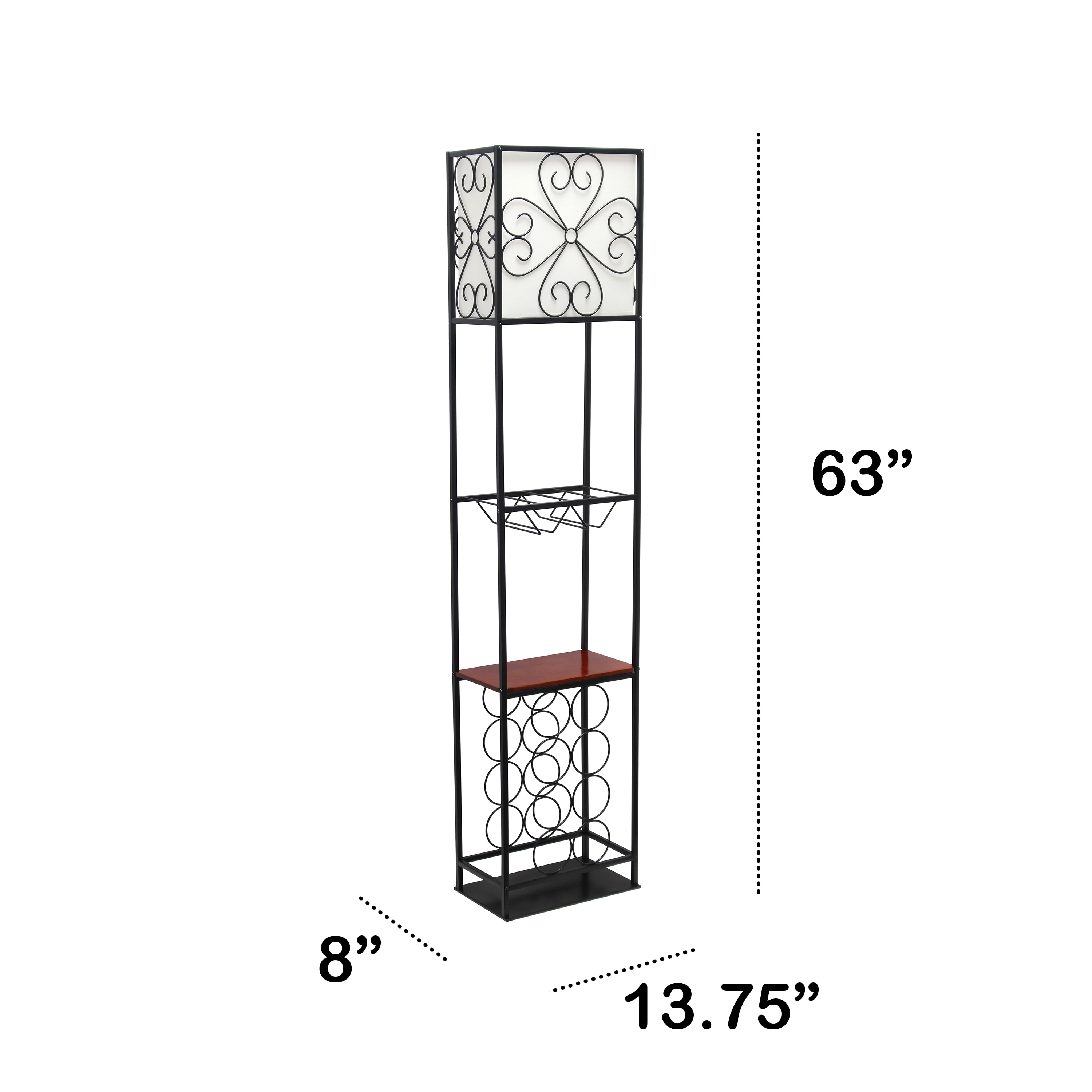 Lalia Home LHF-5056-BK floorlamps - View #3