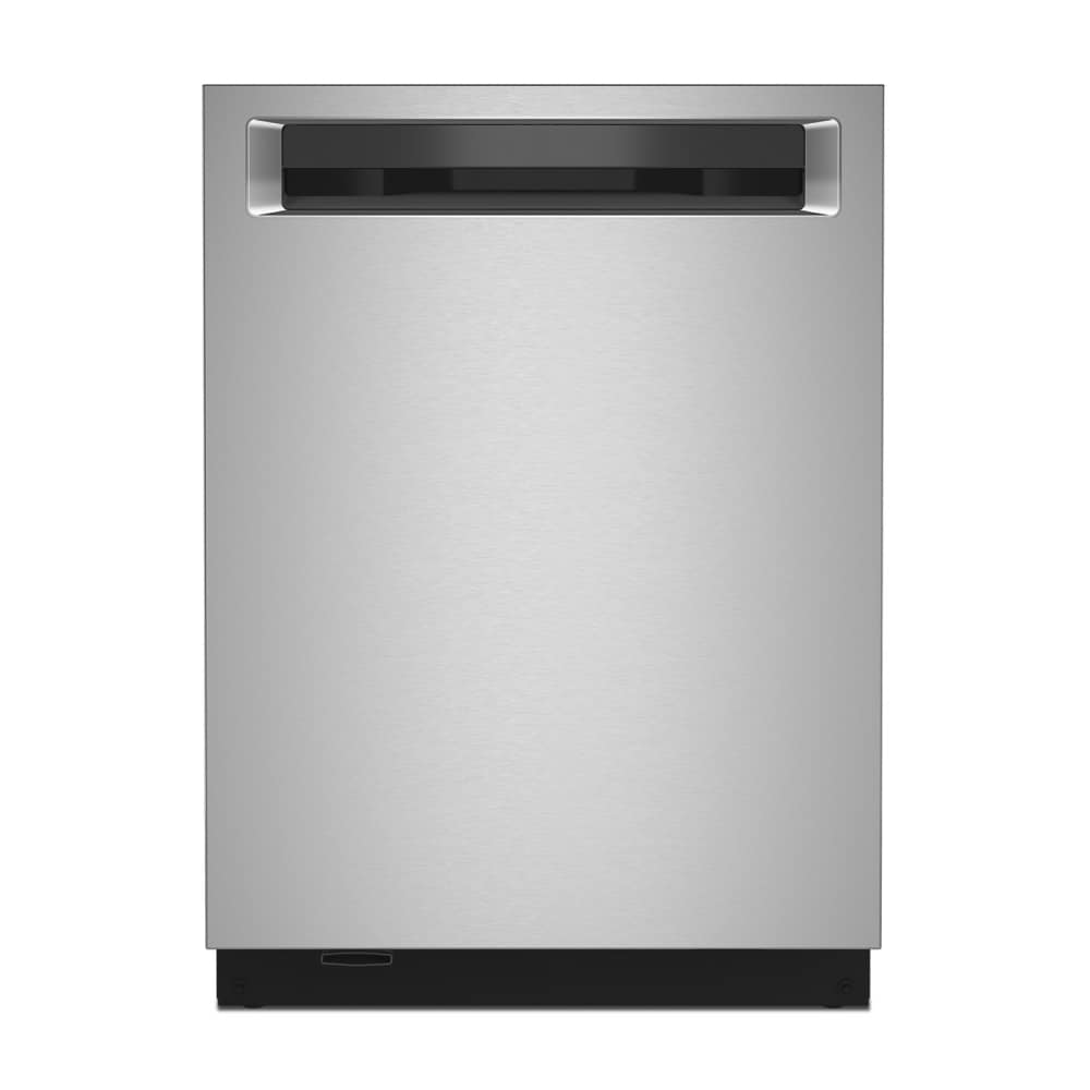 KitchenAid KDPM804KPS 360 MAX JETS 24-in Top Control Built-in Dishwasher With Third Rack ( Stainless Steel with PRINTSHIELD ) , 44-Decibel Very Quiet Sound Level