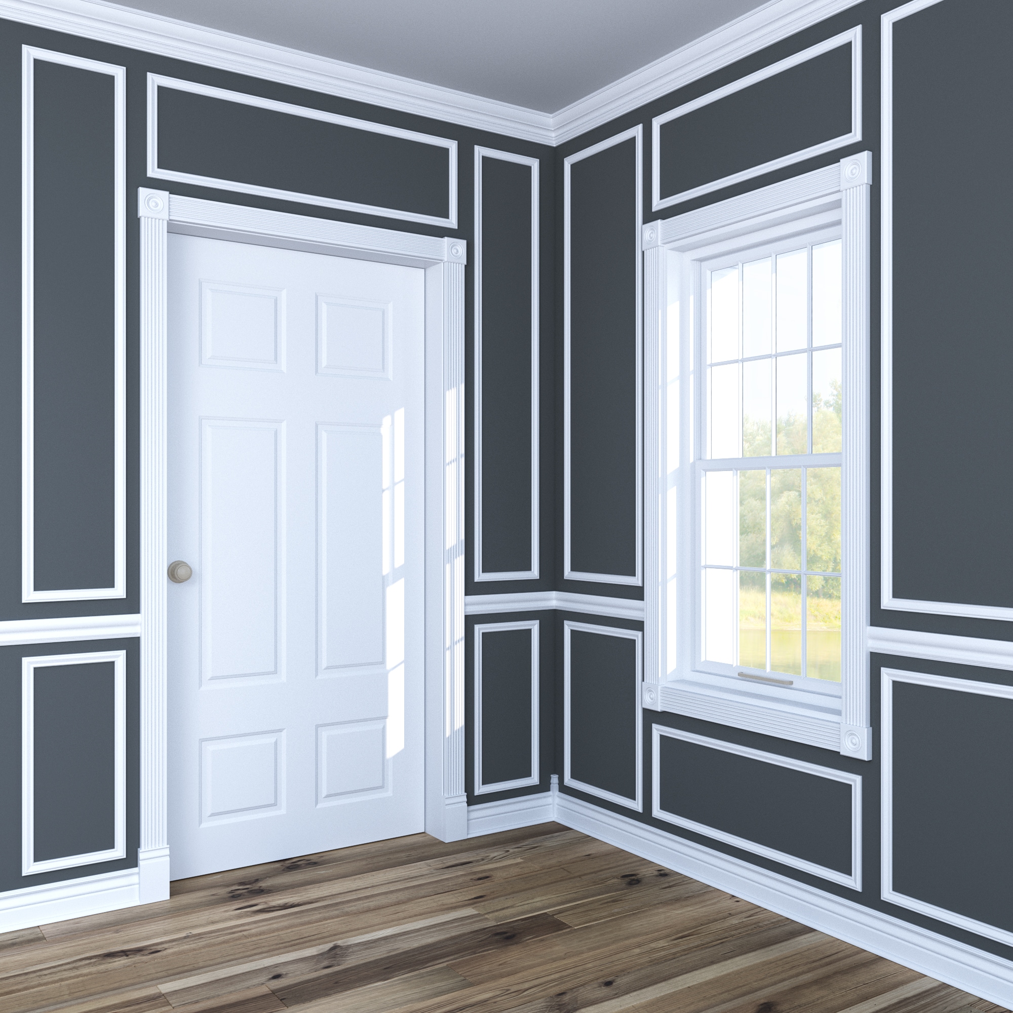 Ornamental Mouldings 819-7FTPRIM Window-Door-Casings - View #3