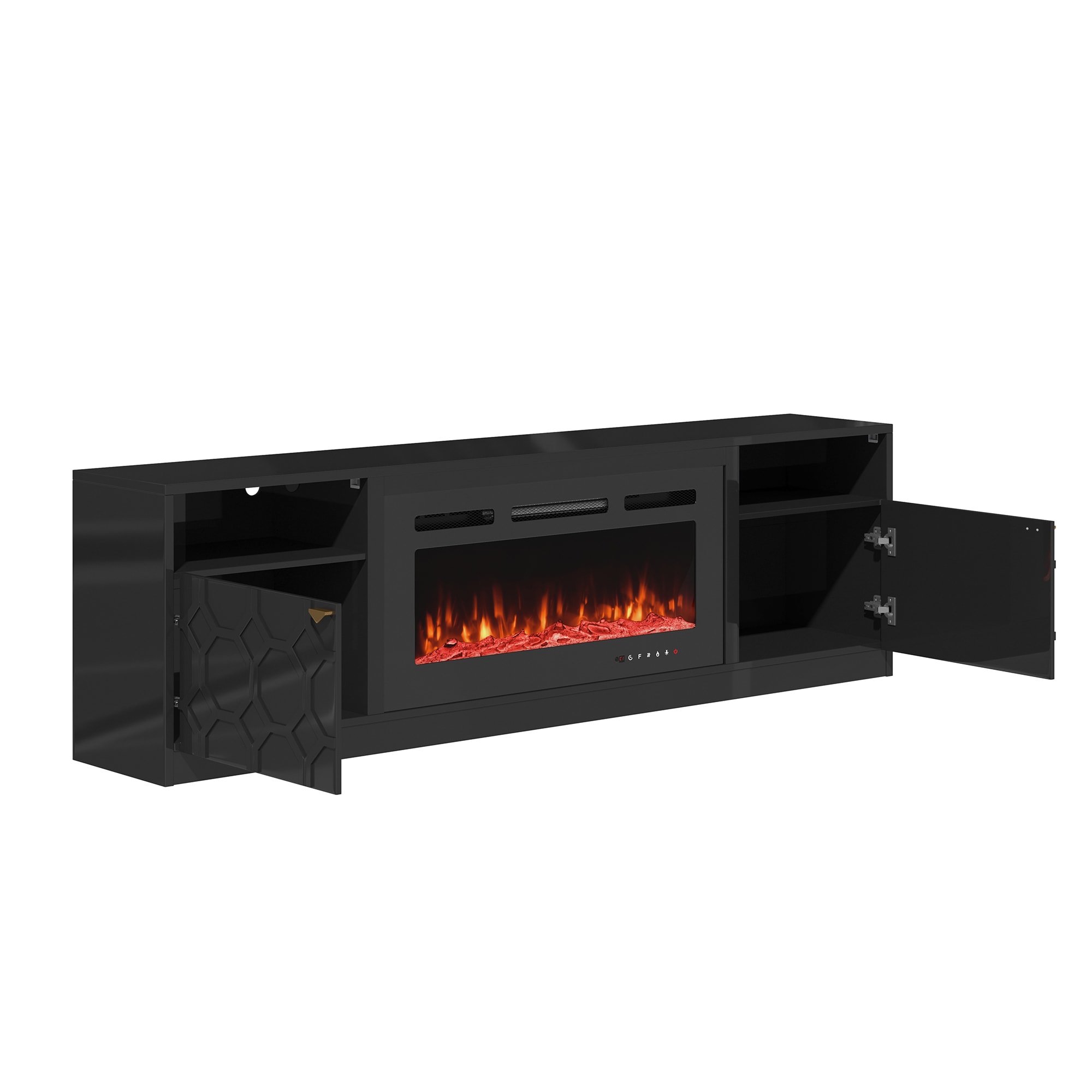Clihome CL-JHTVB36-BK Electric-Fireplaces - View #5