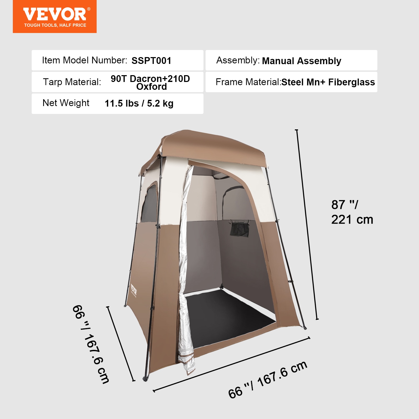 VEVOR GYZPZSTYDLNJBSIPYV0 tents - View #8