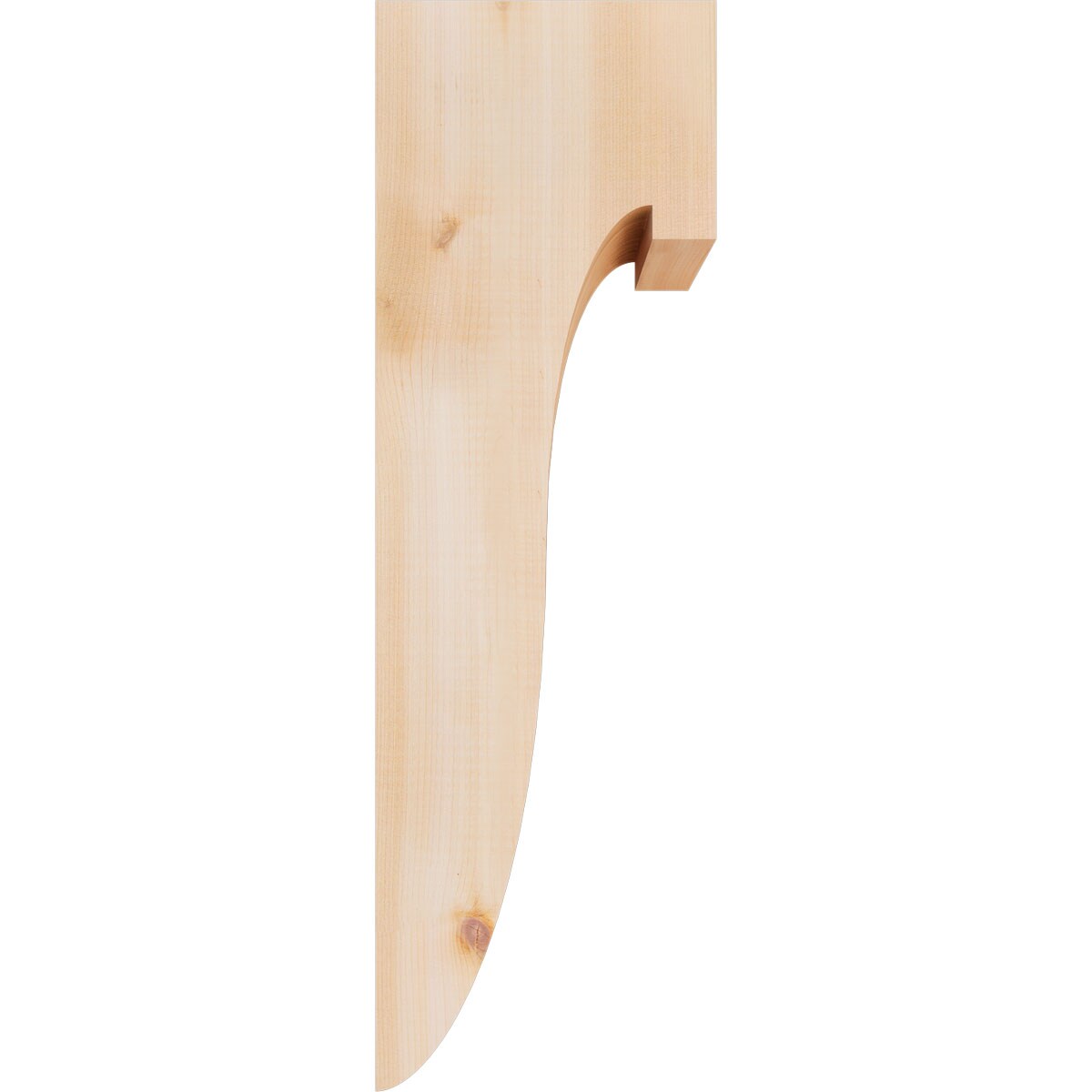 Ekena Millwork COR06X08X24DEL00SWR corbels - View #3