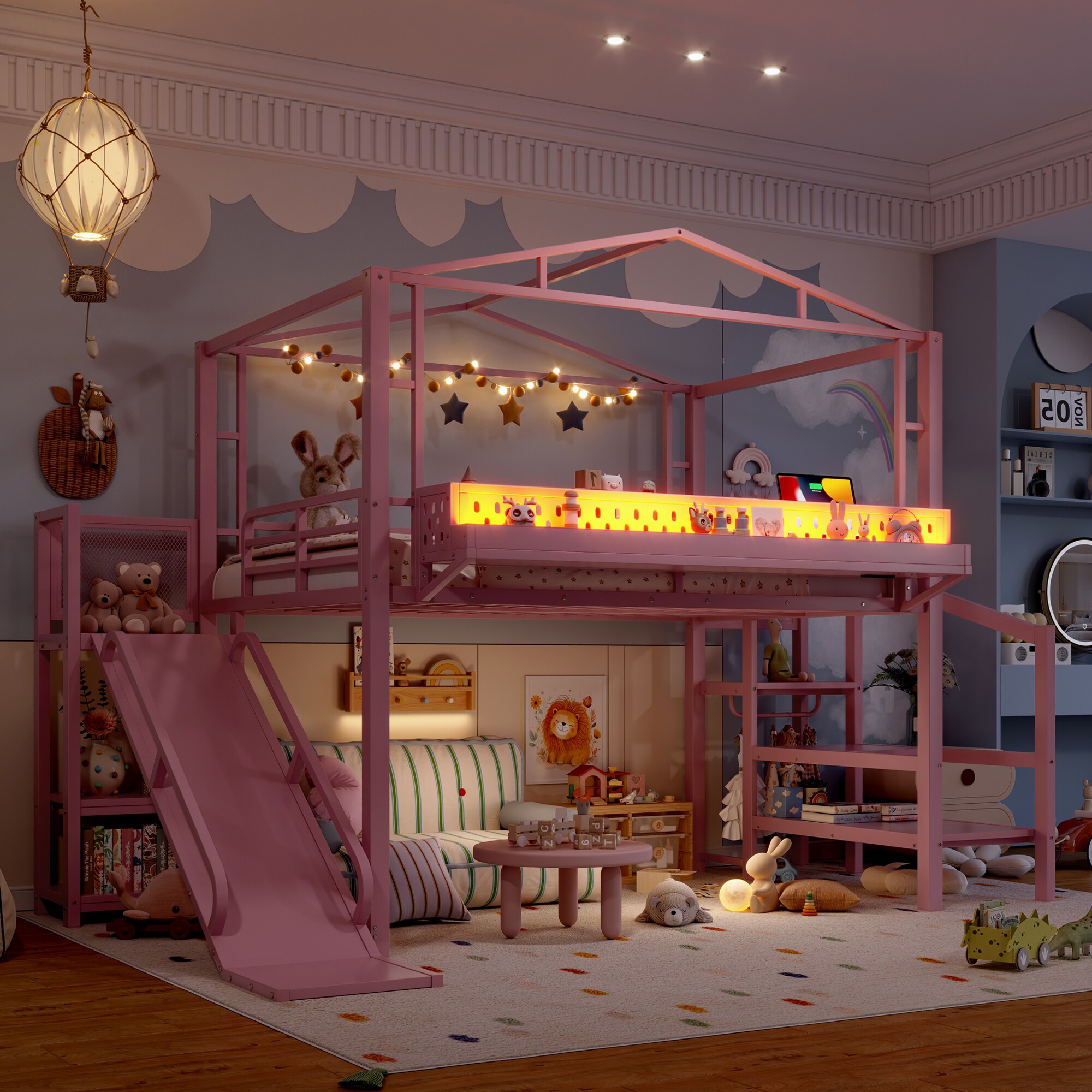 LUXEYARD DS-M-BAC06989 Bunk-Beds - View #3
