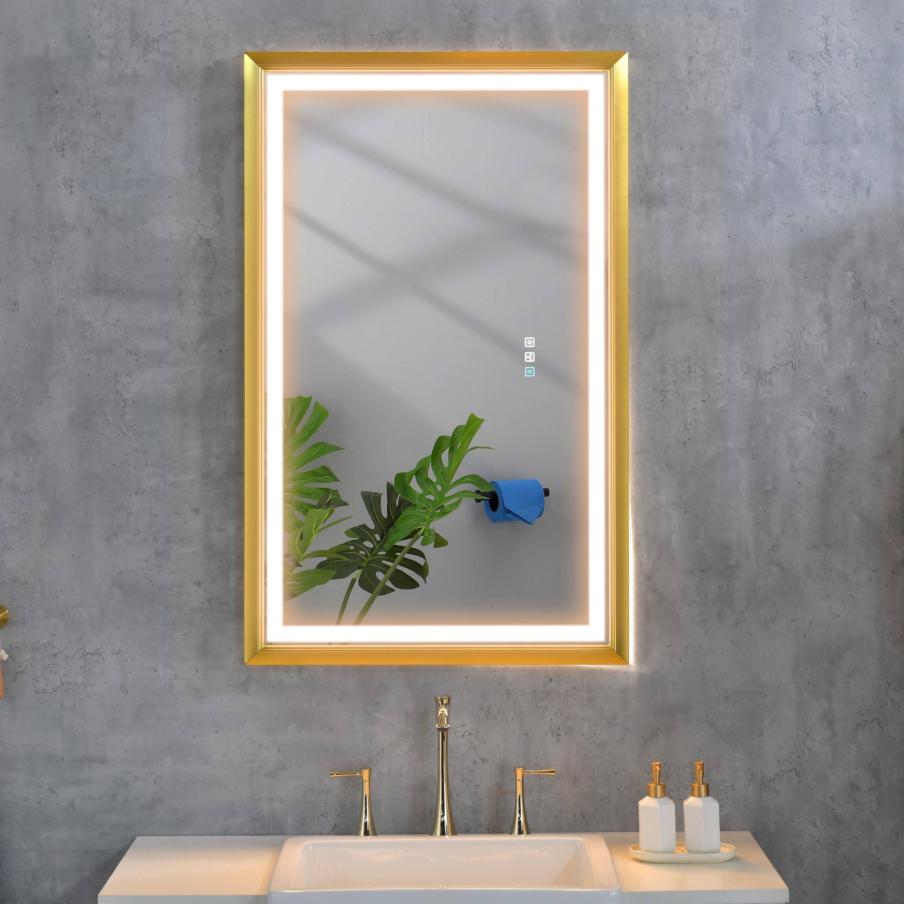Bayfeve BF-178372-MIR Framed-Bath-Mirrors - View #3