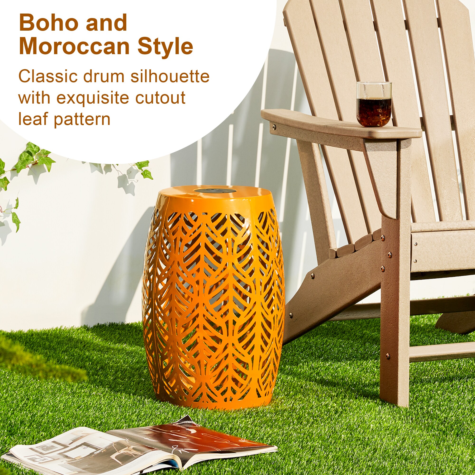 Glitzhome 2029500042 Garden-Stools - View #8