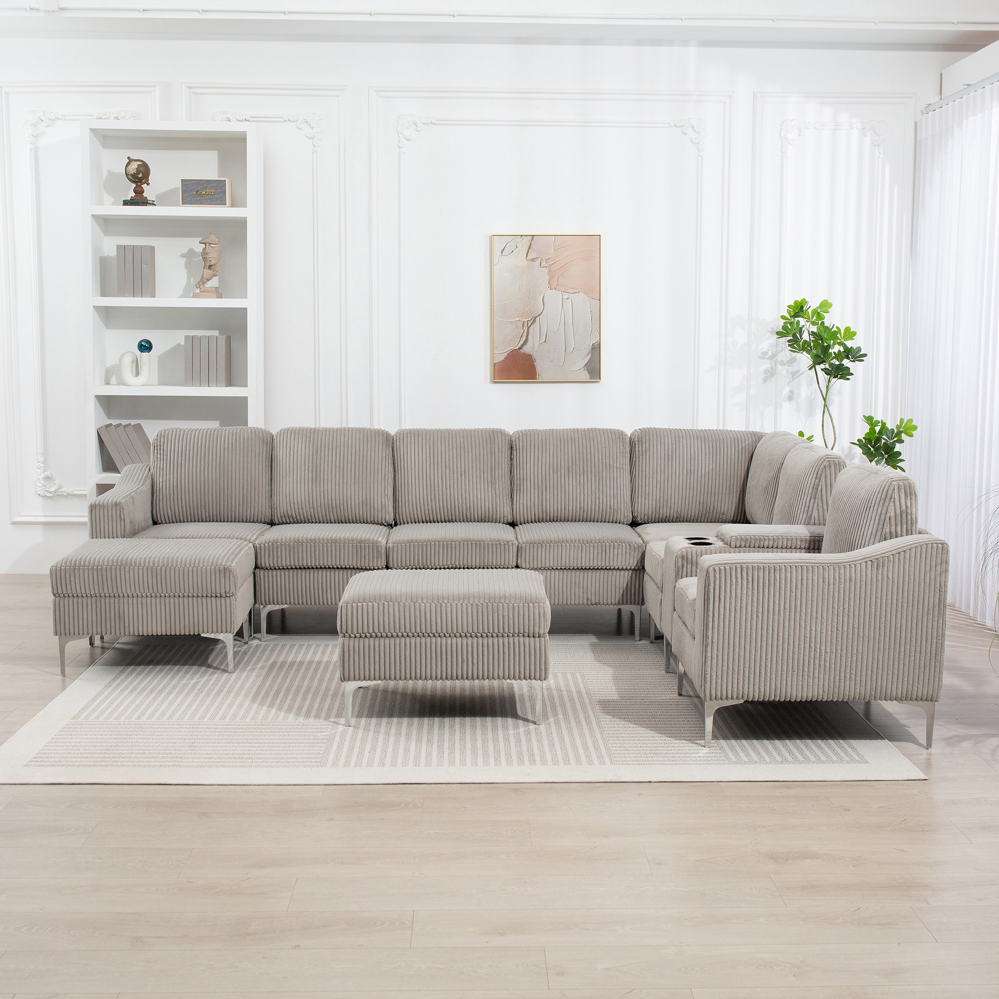 SINOFURN SYA020364GY Sofas-Loveseats - View #2