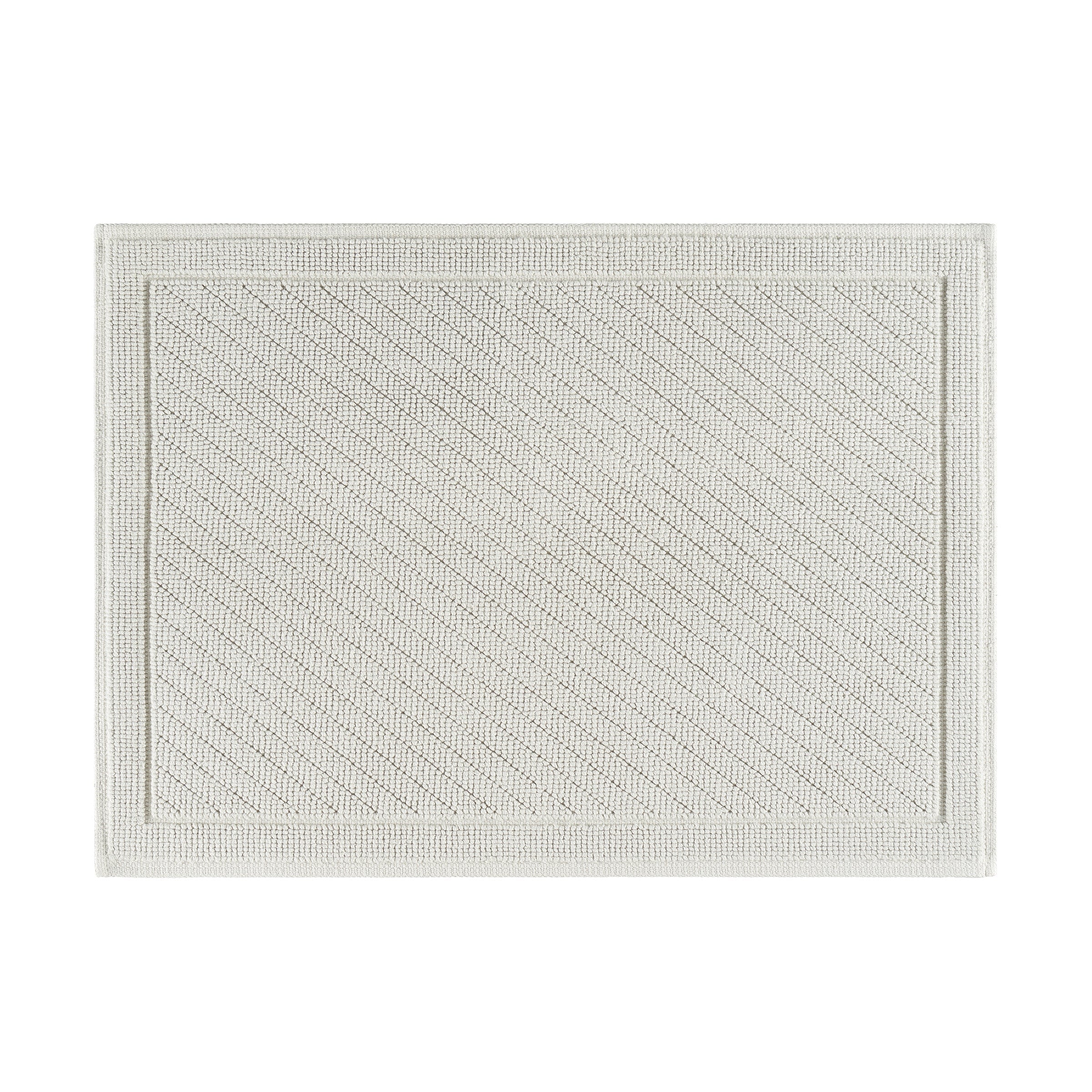Arkwright Home Host and Home Cotton Bath Mat 17x24 Light Gray - 1 Each