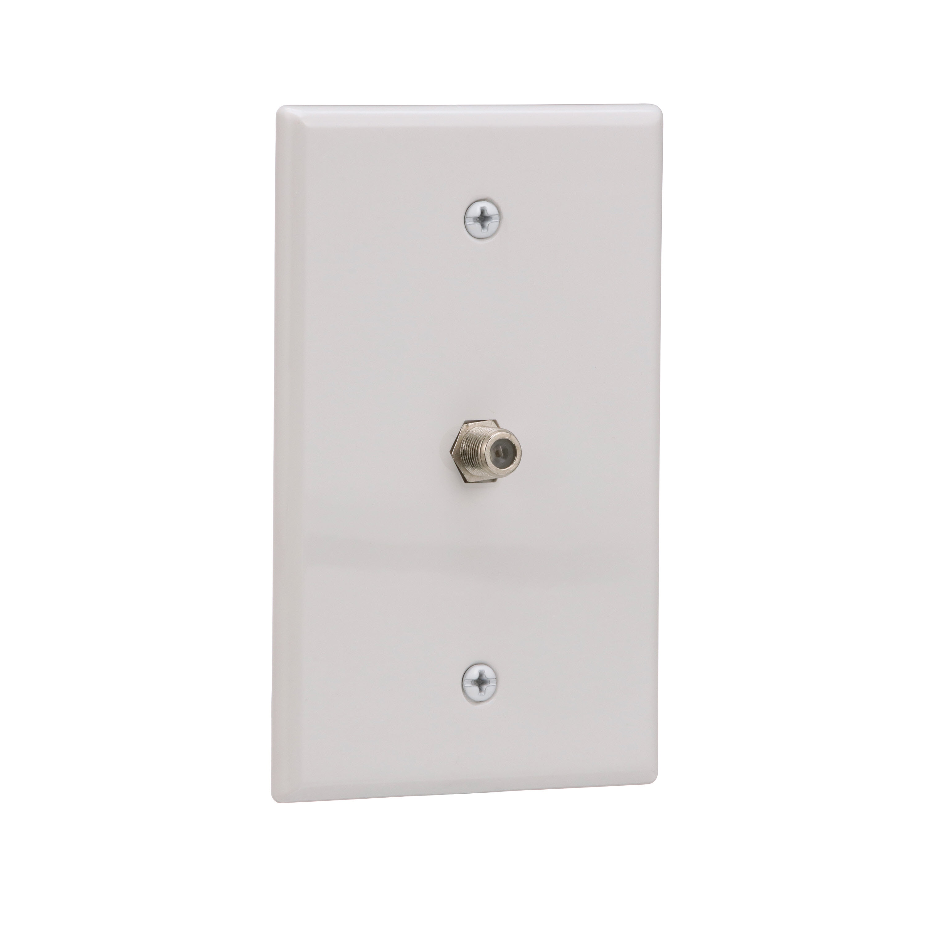 GE Coax Cable Wall Plate