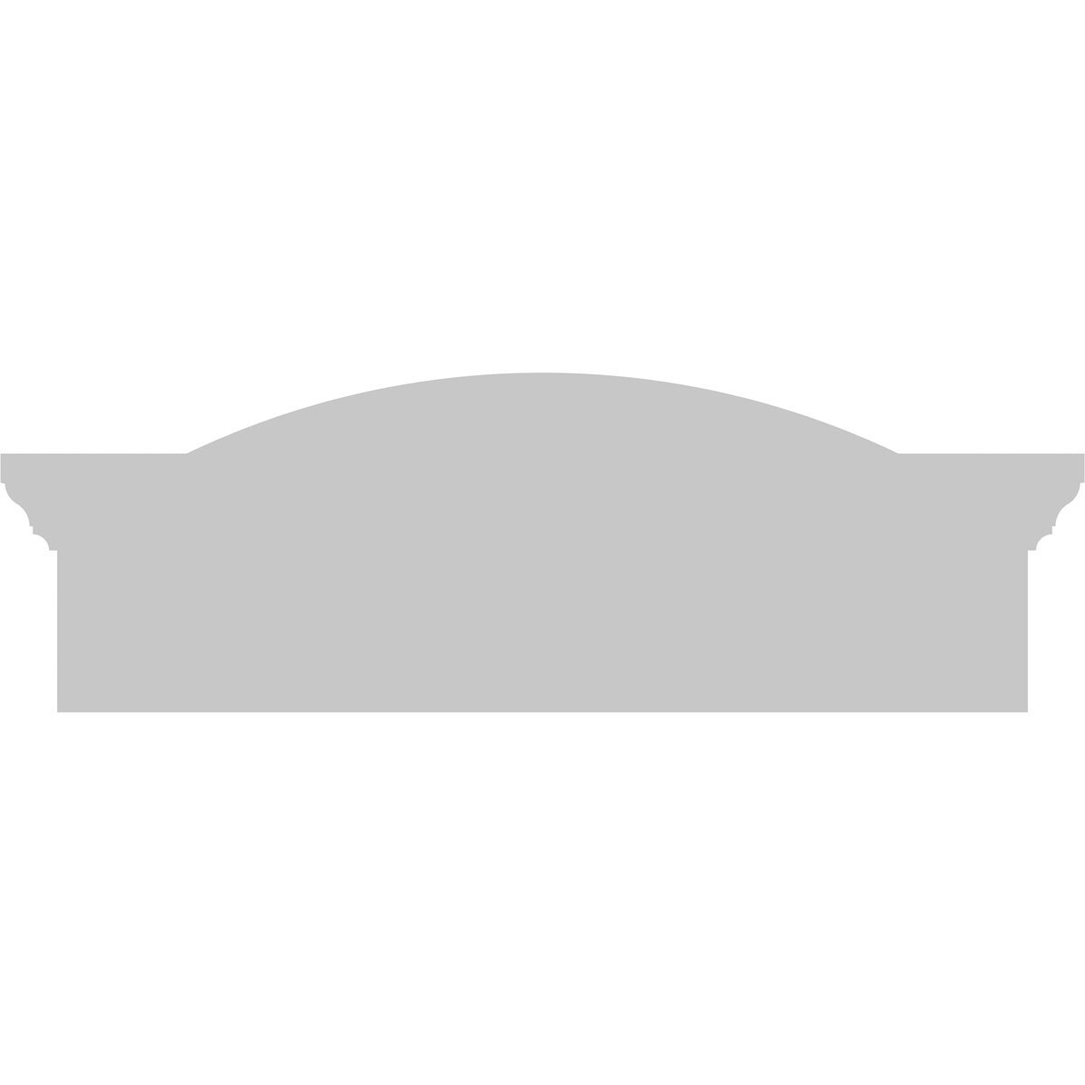 Ekena Millwork PEDP030X105EYE00 Exterior-Window-Trim - View #4