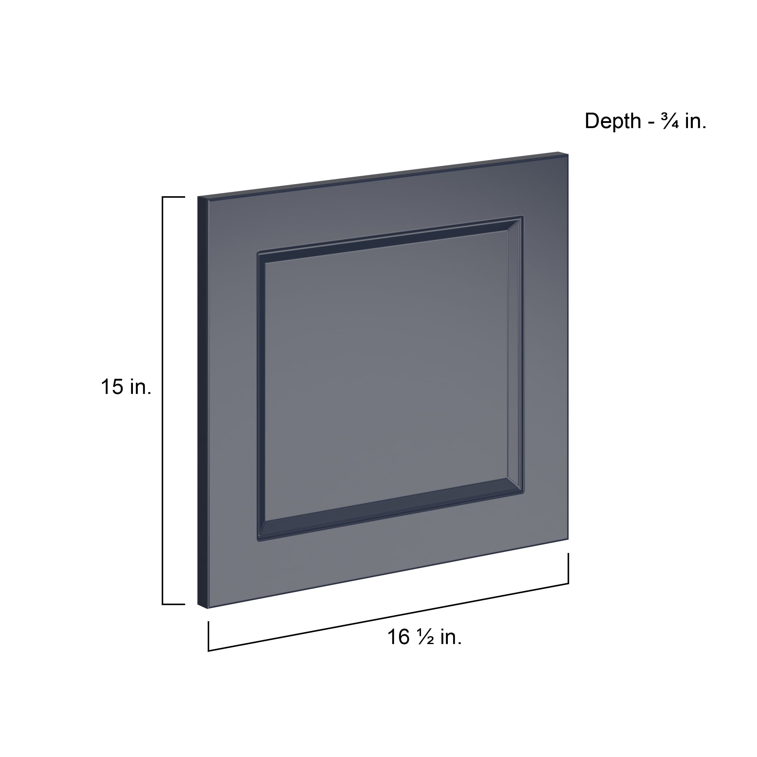 Hugo&Borg DSDR16.515-LO Kitchen-Cabinet-Doors - View #4