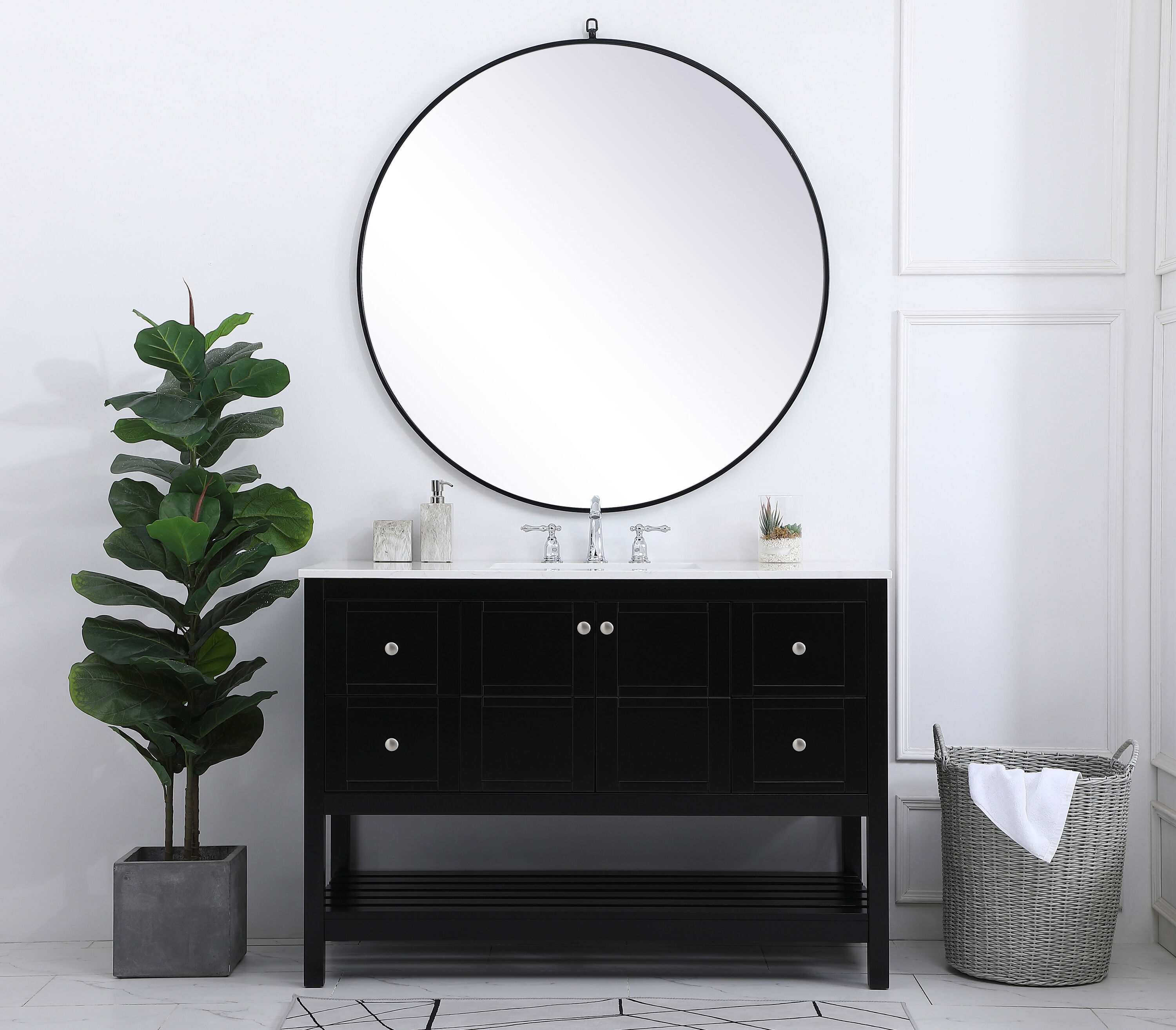 Elegant Decor FI49248BK Bath-Vanity-Combo - View #10