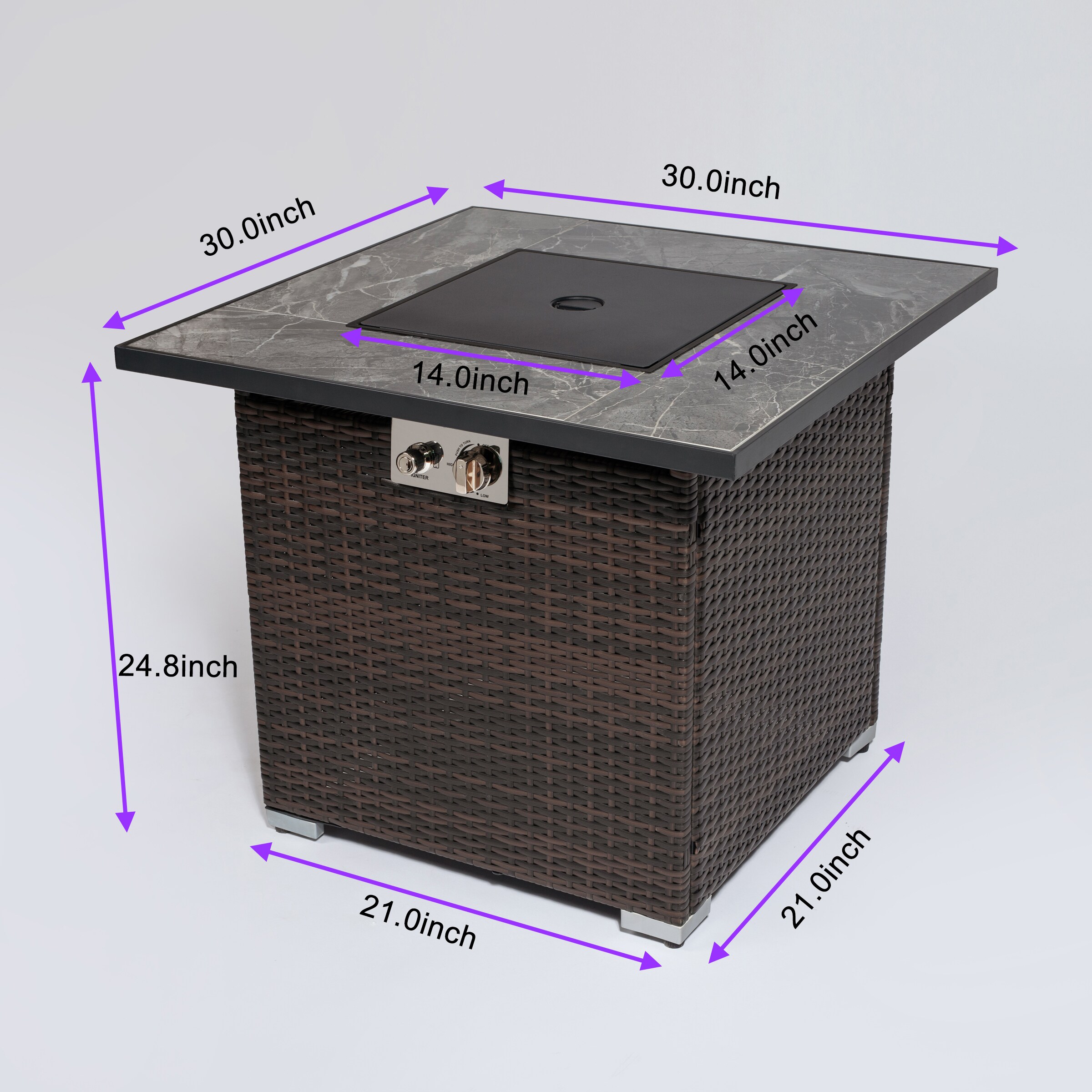 Bayfeve BF-7585-PCS Outdoor-Gas-Firepits - View #4