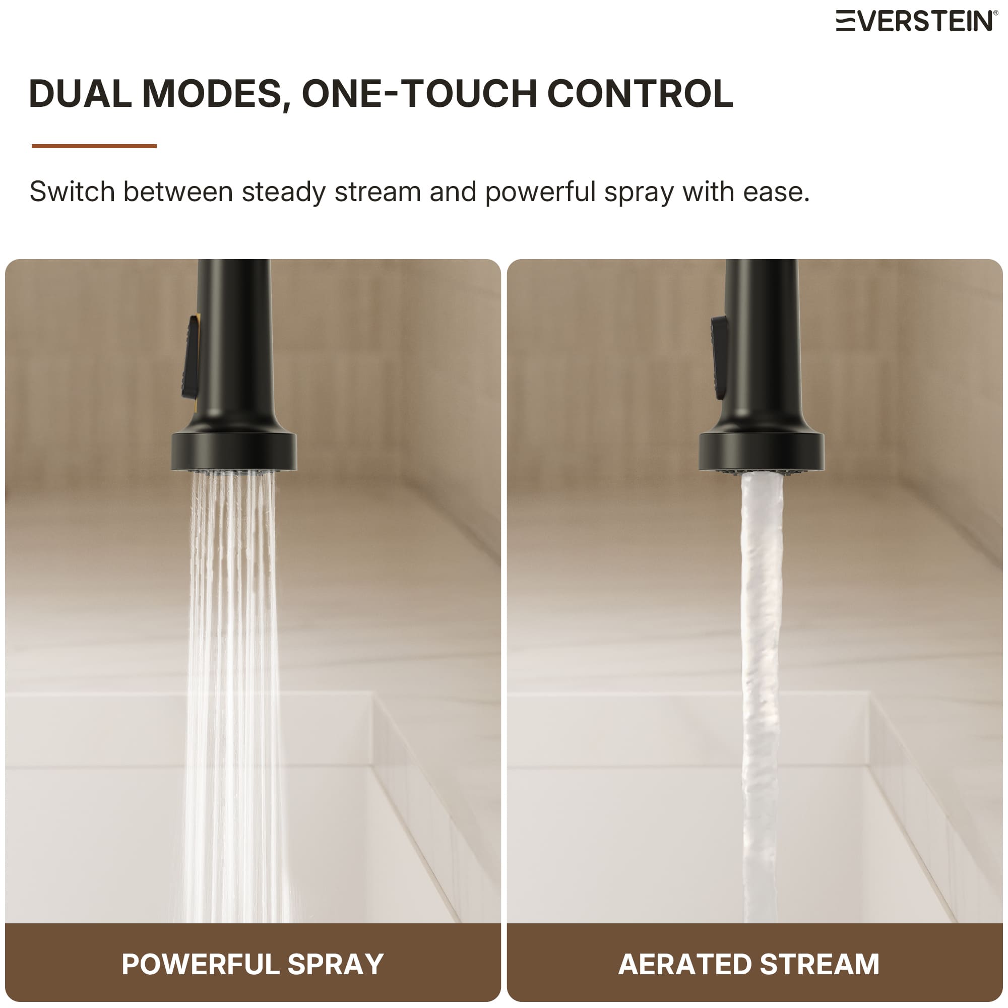 EVERSTEIN SFS-1091-BK Kitchen-Faucets - View #6