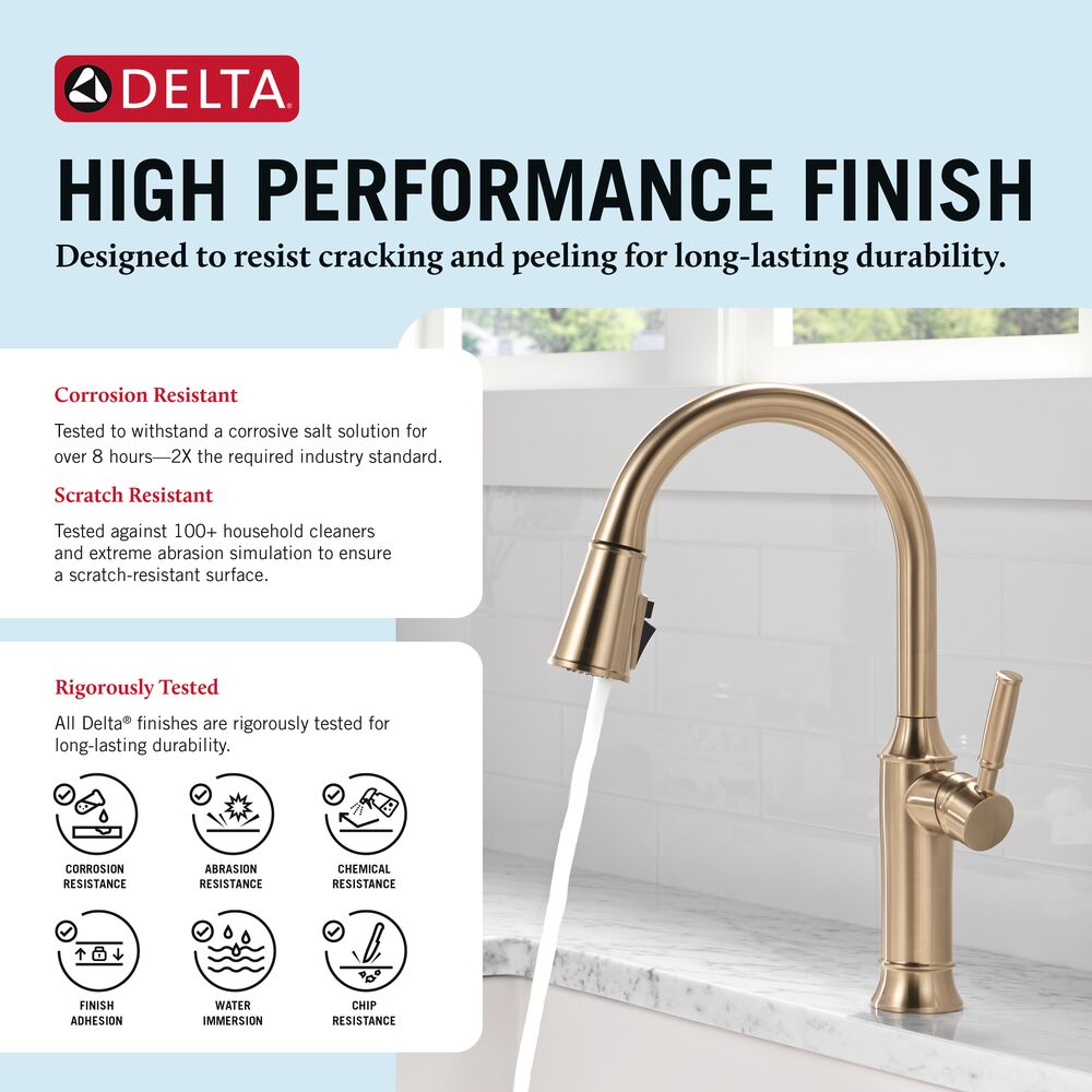 Delta 9184-CZ-PR-DST Kitchen-Faucets - Thumbnail View #3