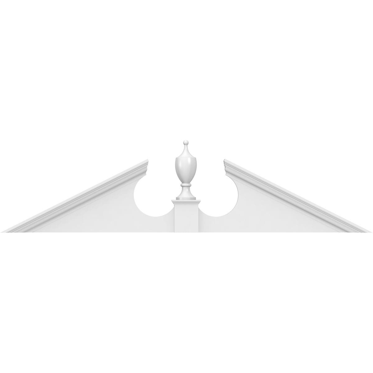 Ekena Millwork PEDPS074X185ACR00 Exterior-Window-Trim - View #3
