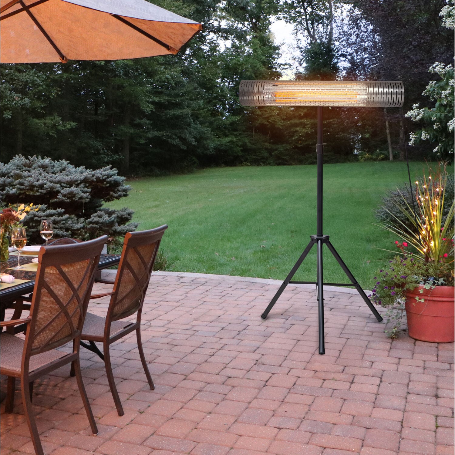 Hanover HAN1031IC-SLV Outdoor-Electric-Patio-Heaters - View #9