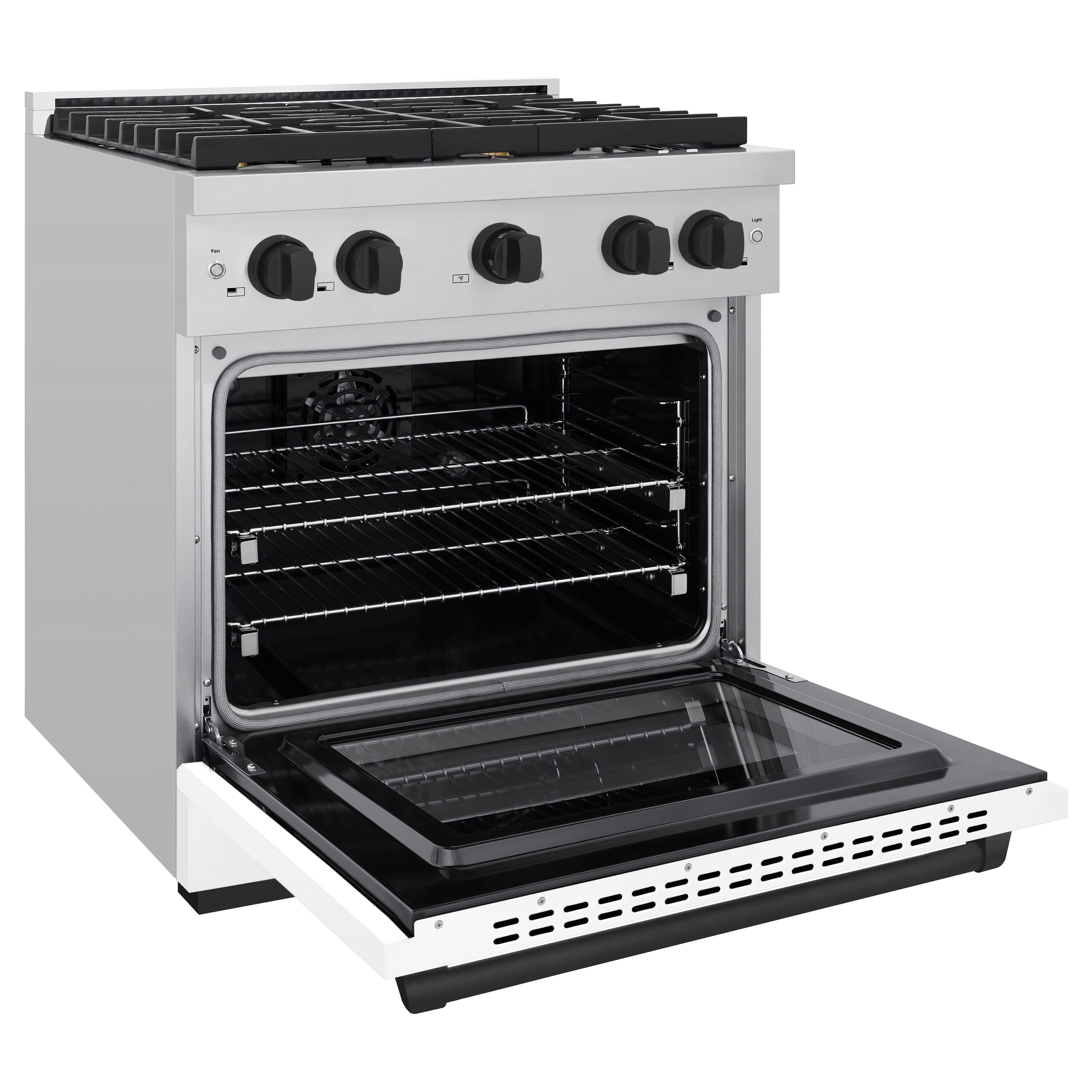 ZLINE KITCHEN & BATH SDRZ-WM-30-MB Dual-Fuel-Ranges - View #4
