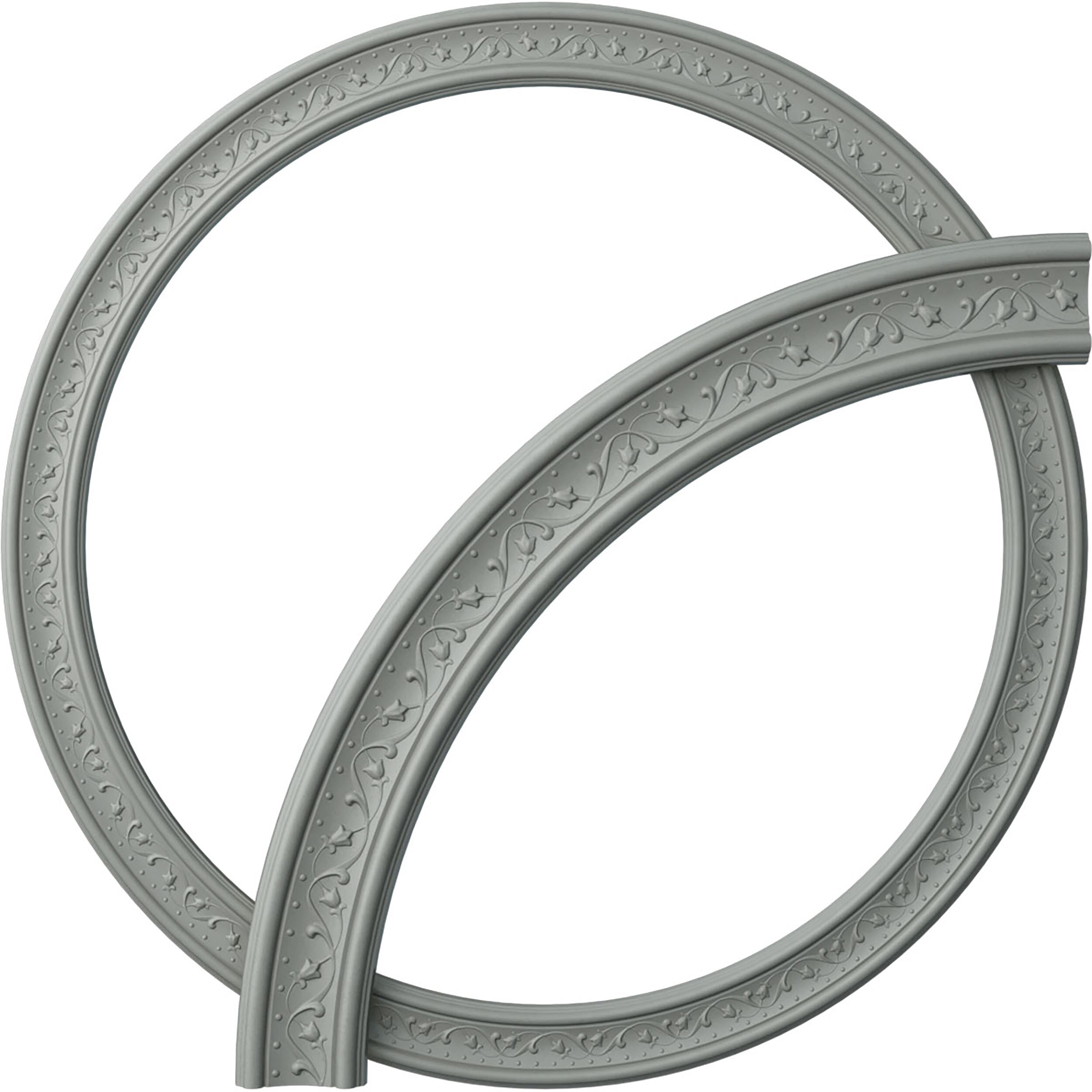 Ekena Millwork CRK51MA Marcella 51-Inches x 51-Inches Full Urethane Ceiling Ring